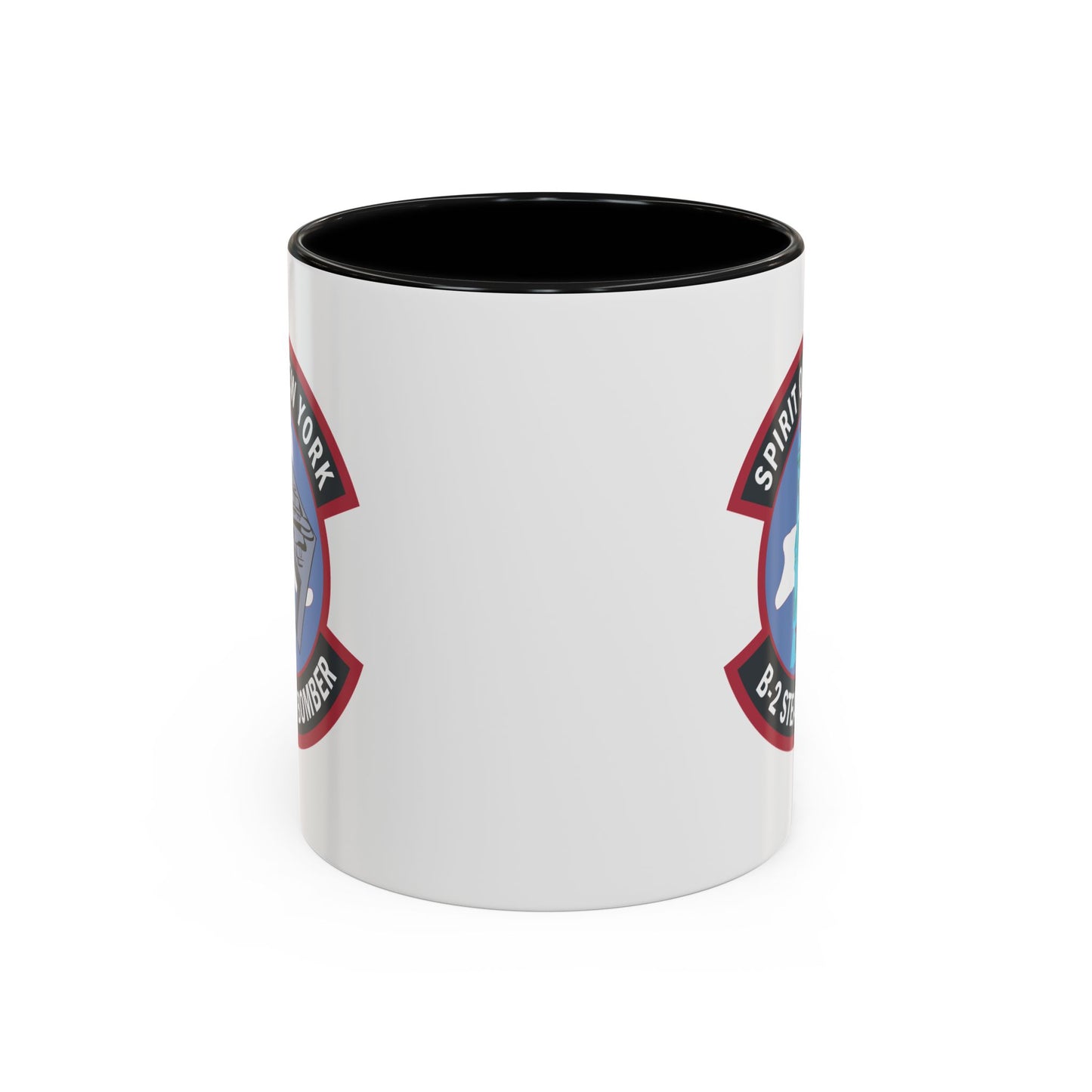 Accent Coffee Mug (11oz & 15oz) - USAF - B2 - Spirit of New York - Stealth Bomber wo txt X 300
