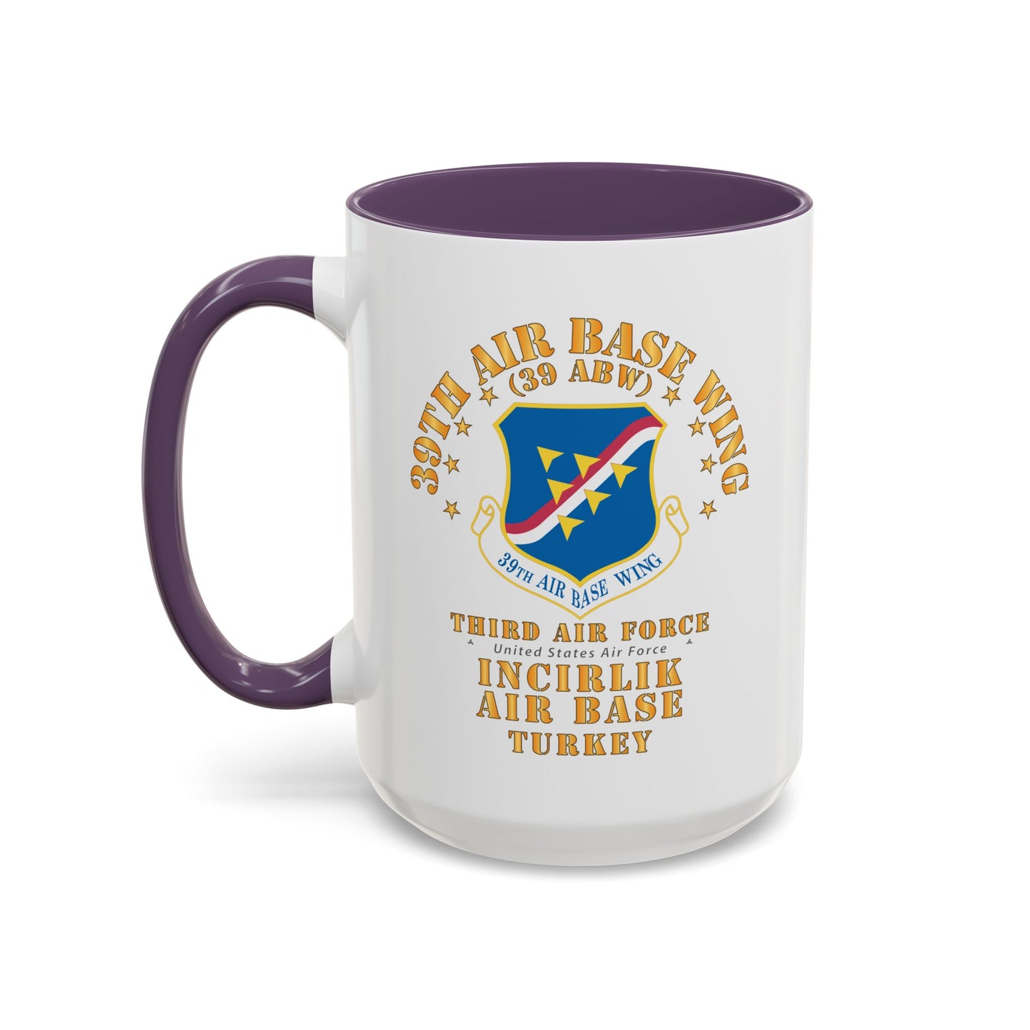 Accent Coffee Mug (11oz & 15oz) - USAF - 39th Air Base Wing - Incirlik AB X 300