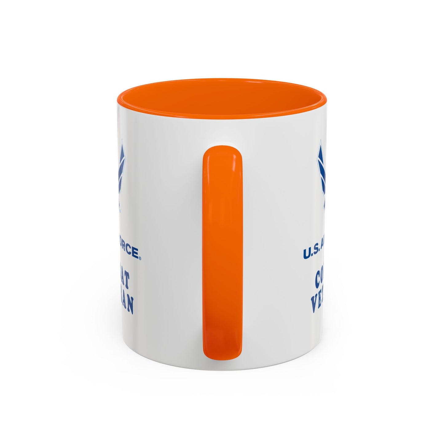 Accent Coffee Mug (11oz & 15oz) - USAF - Air Force - Combat Veteran X 300