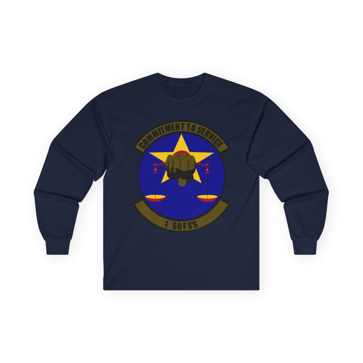 Unisex Ultra Cotton Long Sleeve Tee - USAF - 1st Special Operations Force Support Sq wo txt X 300