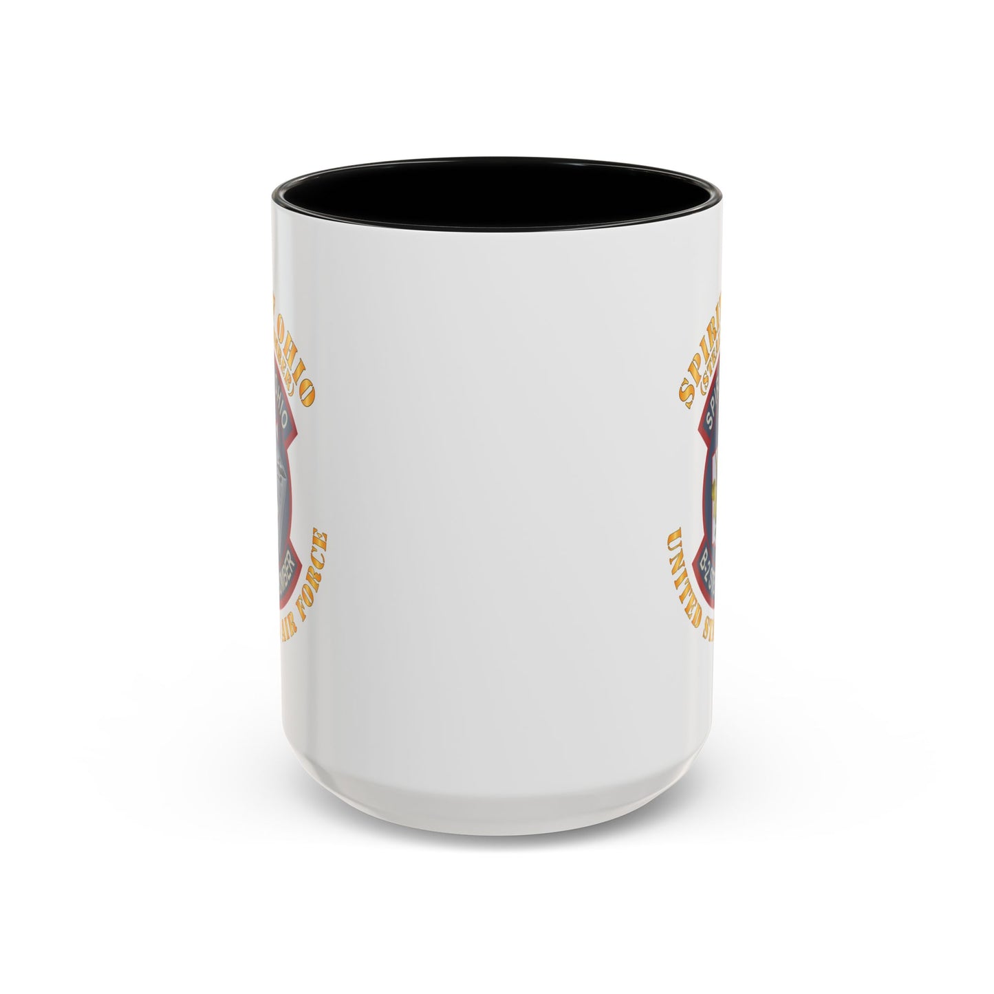 Accent Coffee Mug (11oz & 15oz) - USAF - B2 - Spirit of Ohio - Stealth Bomber X 300