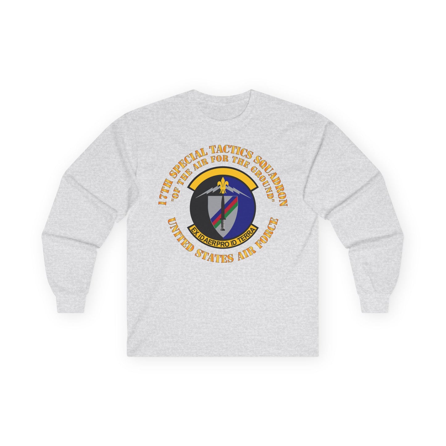 Unisex Ultra Cotton Long Sleeve Tee - USAF - 17th Special Tactics Squadron