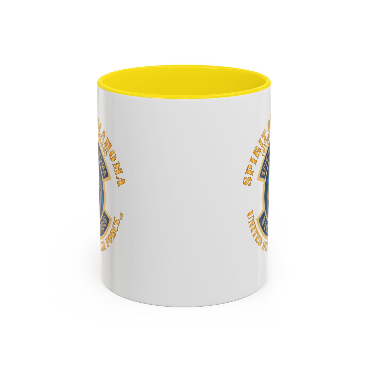 Accent Coffee Mug (11oz & 15oz) - USAF - B2 - Spirit of Oklahoma - Stealth Bomber X 300