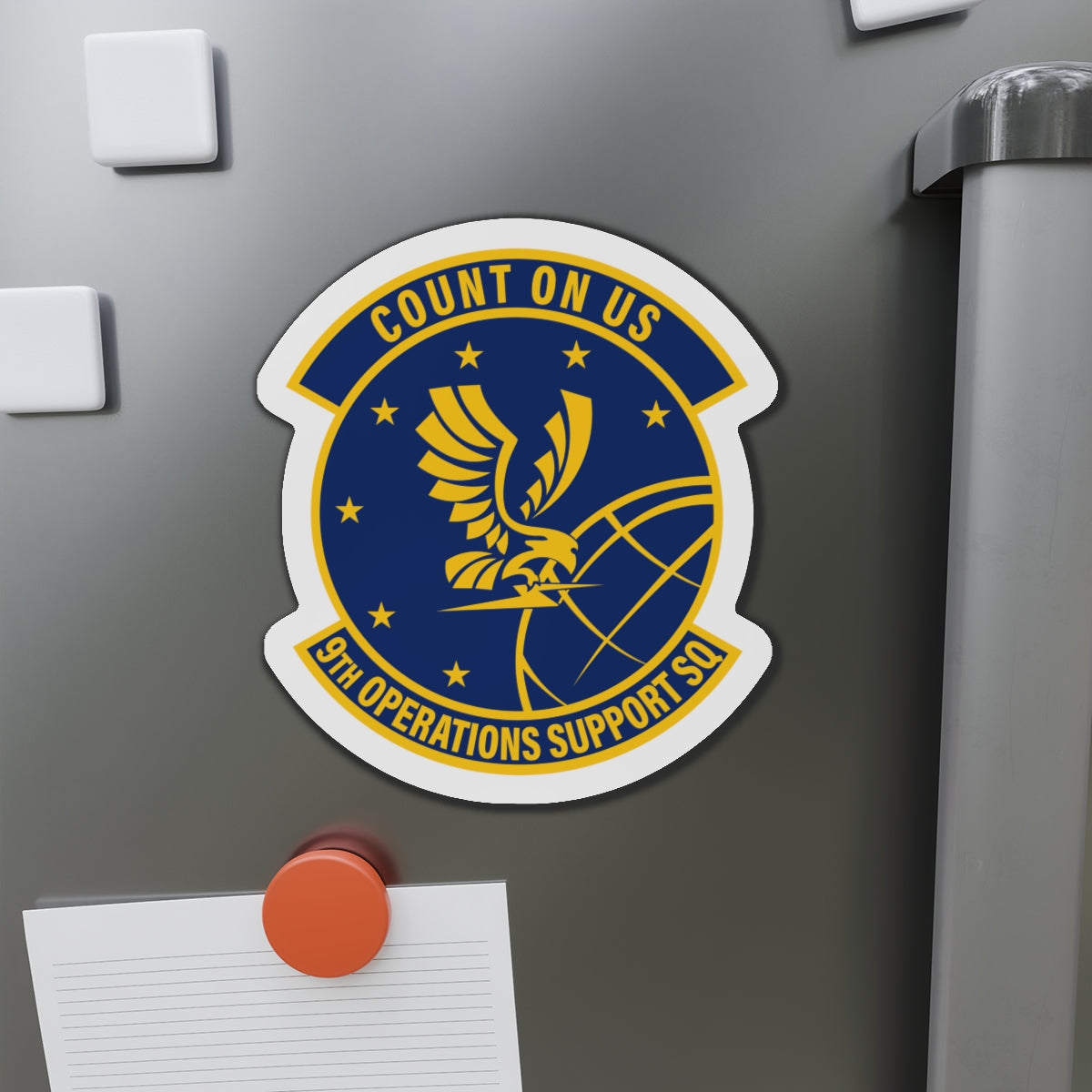 Die-Cut Magnet - USAF - 9th Operations Support Squadron wo txt X 300