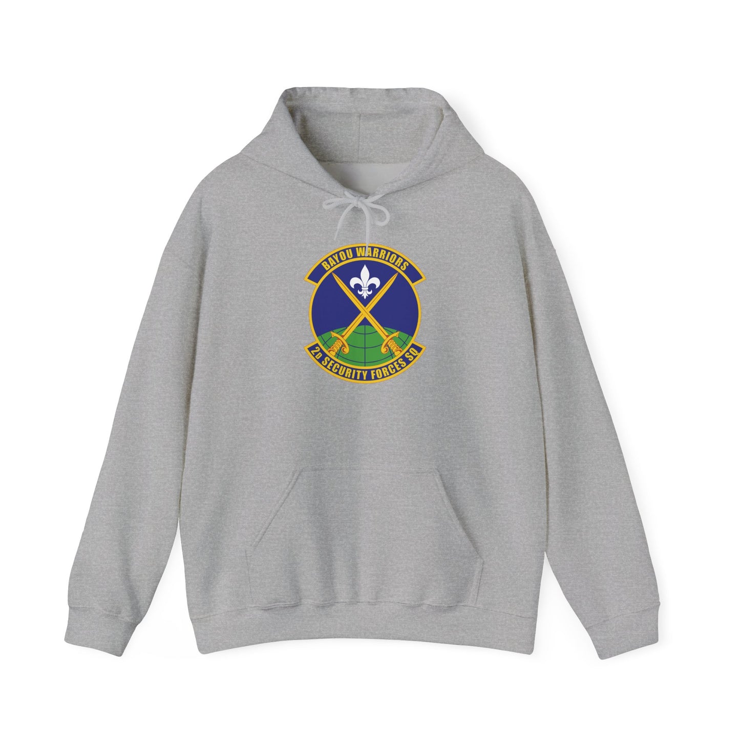 Unisex Heavy Blend Hooded Sweatshirt - USAF - 2nd Security Forces Squadron wo txt