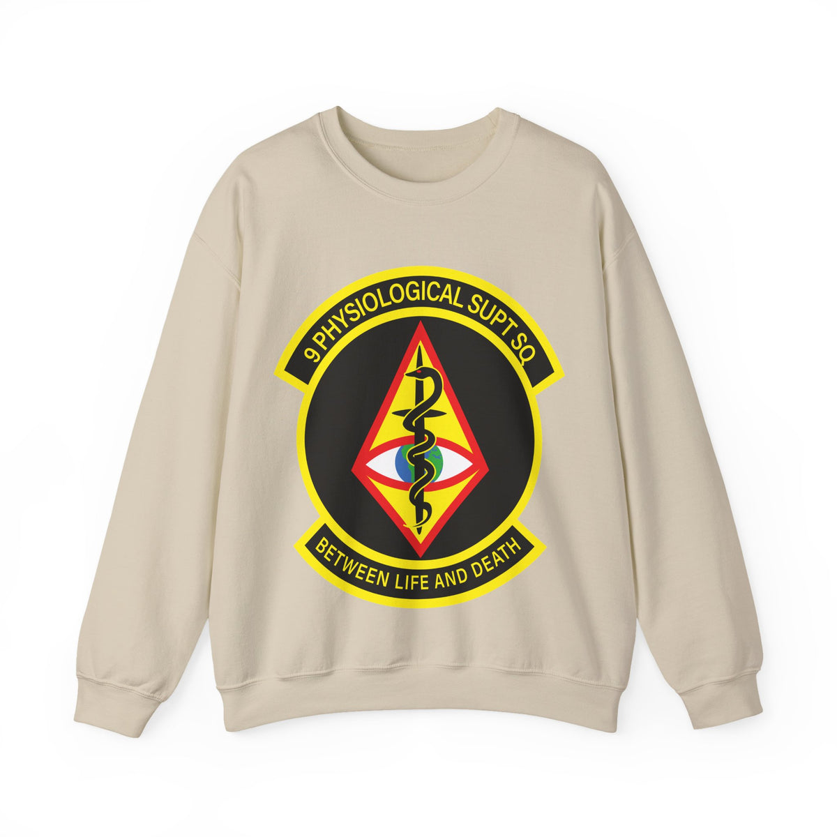 Crewneck Sweatshirt - USAF - 9th Physiological Support Squadron wo txt X 300