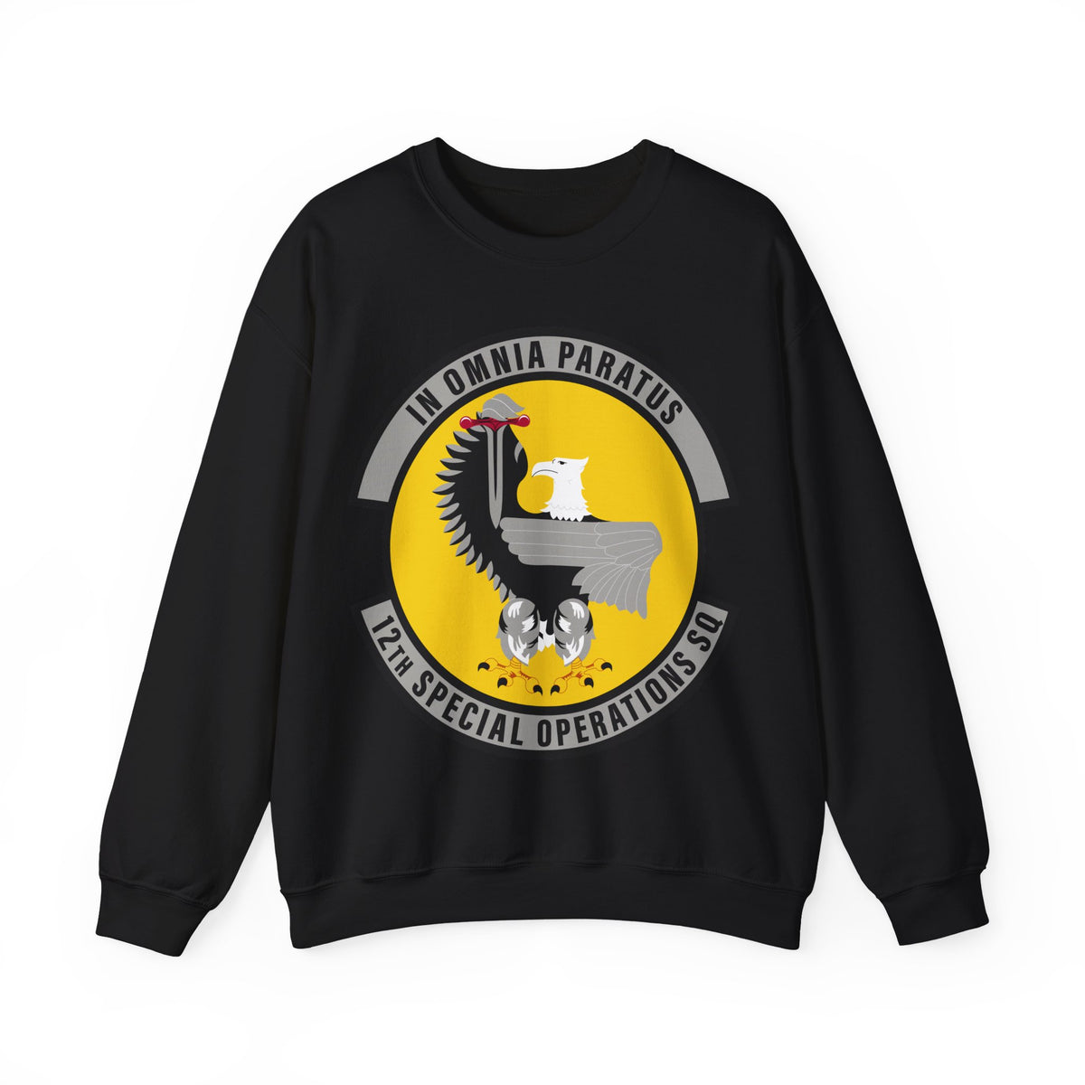 Crewneck Sweatshirt - USAF - 12th Special Operations Squadron wo txt