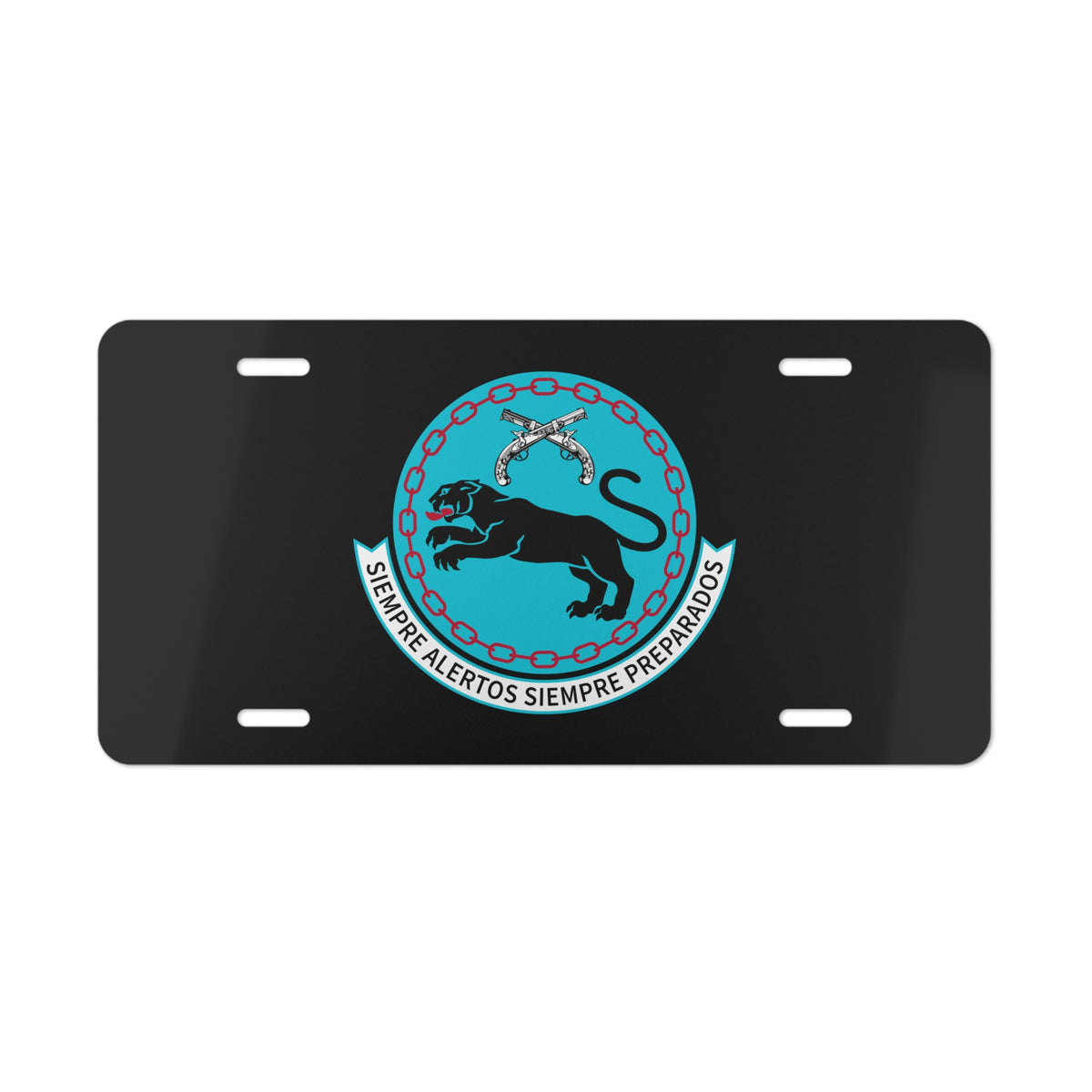 License Plate - USAF - 4th Security Forces Squadron wo txt