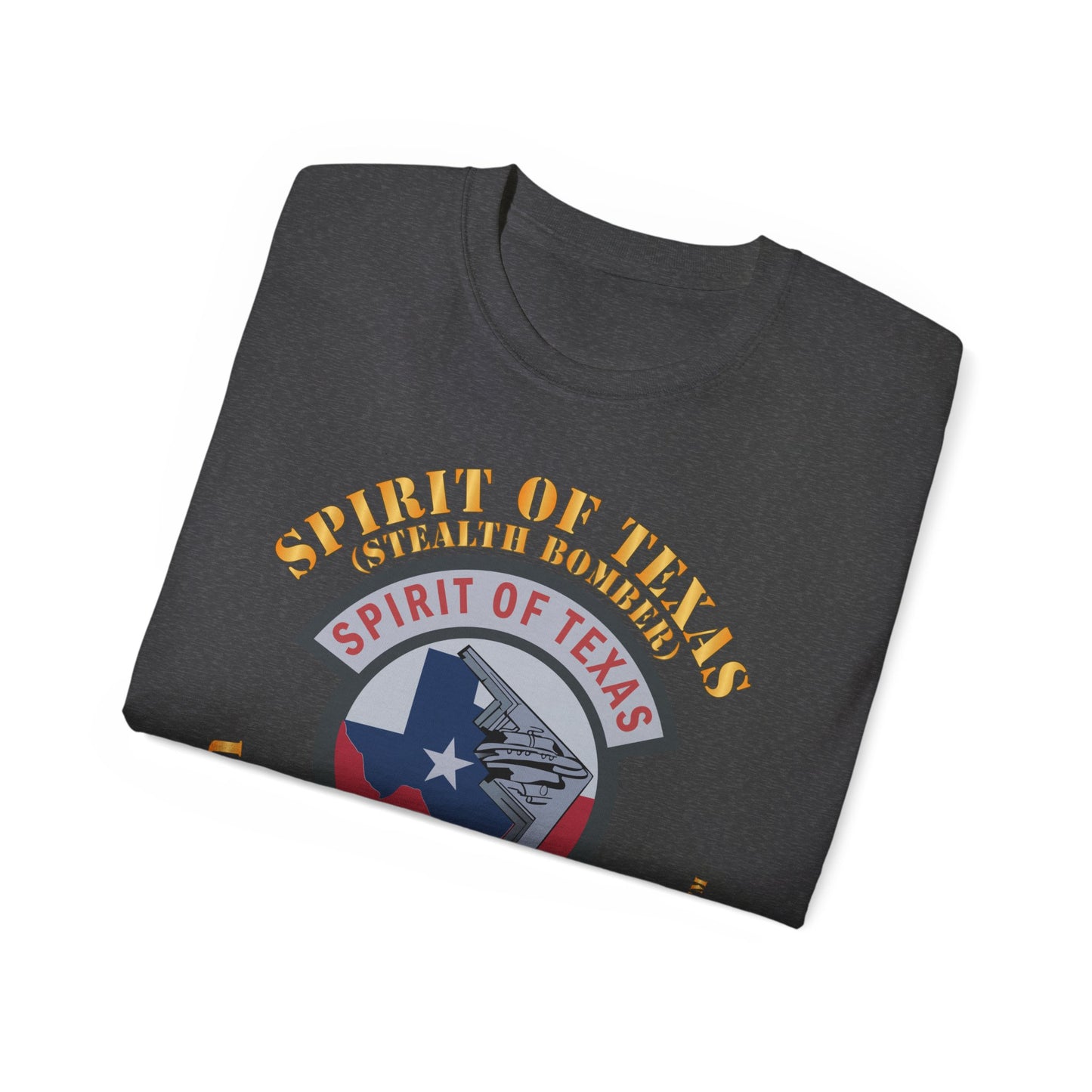 Unisex Ultra Cotton Tee - USAF - B2 - Spirit of Texas - Stealth Bomber X 300