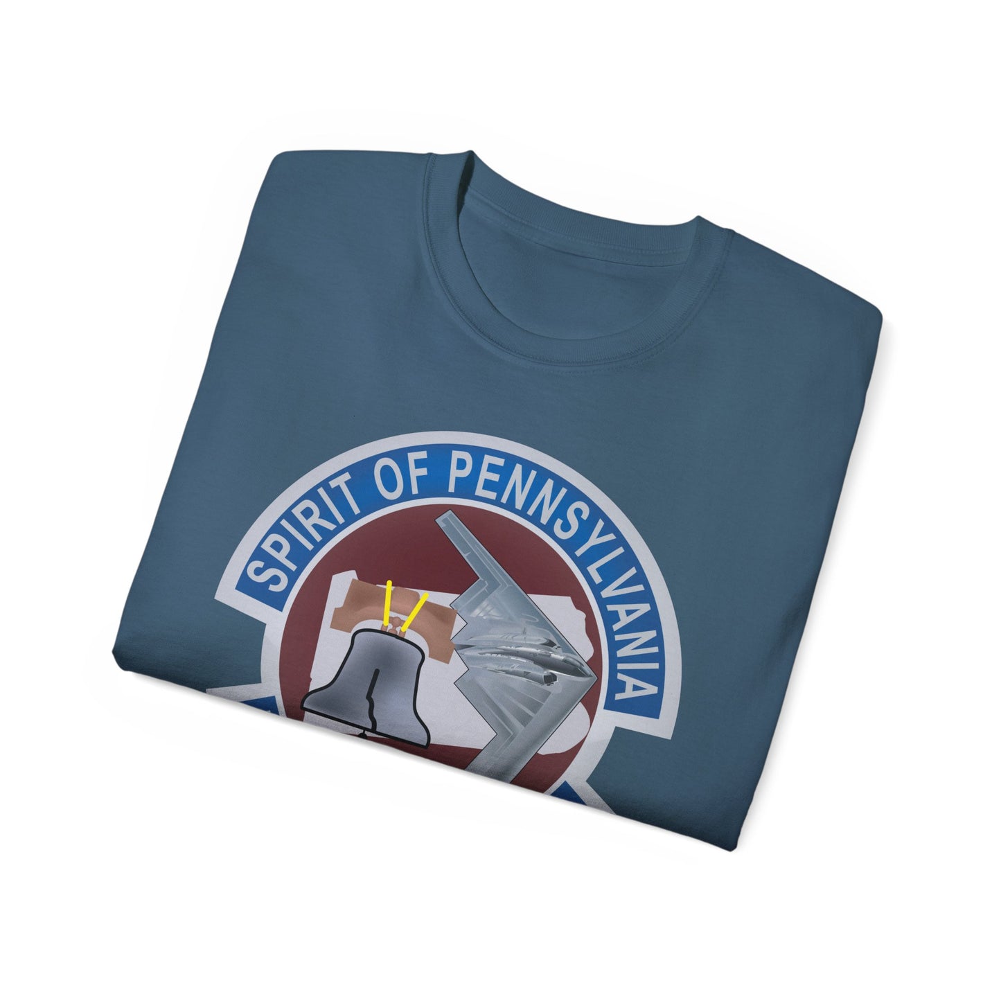 Unisex Ultra Cotton Tee - USAF - B2 - Spirit of Pennsylvania Stealth Bomber wo Txt X 300