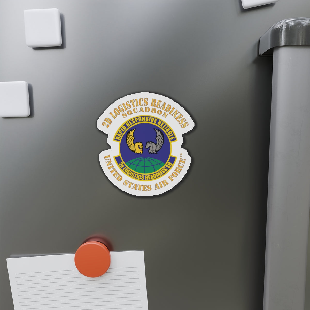 Die-Cut Magnet - USAF - 2d Logistics Readiness Squadron
