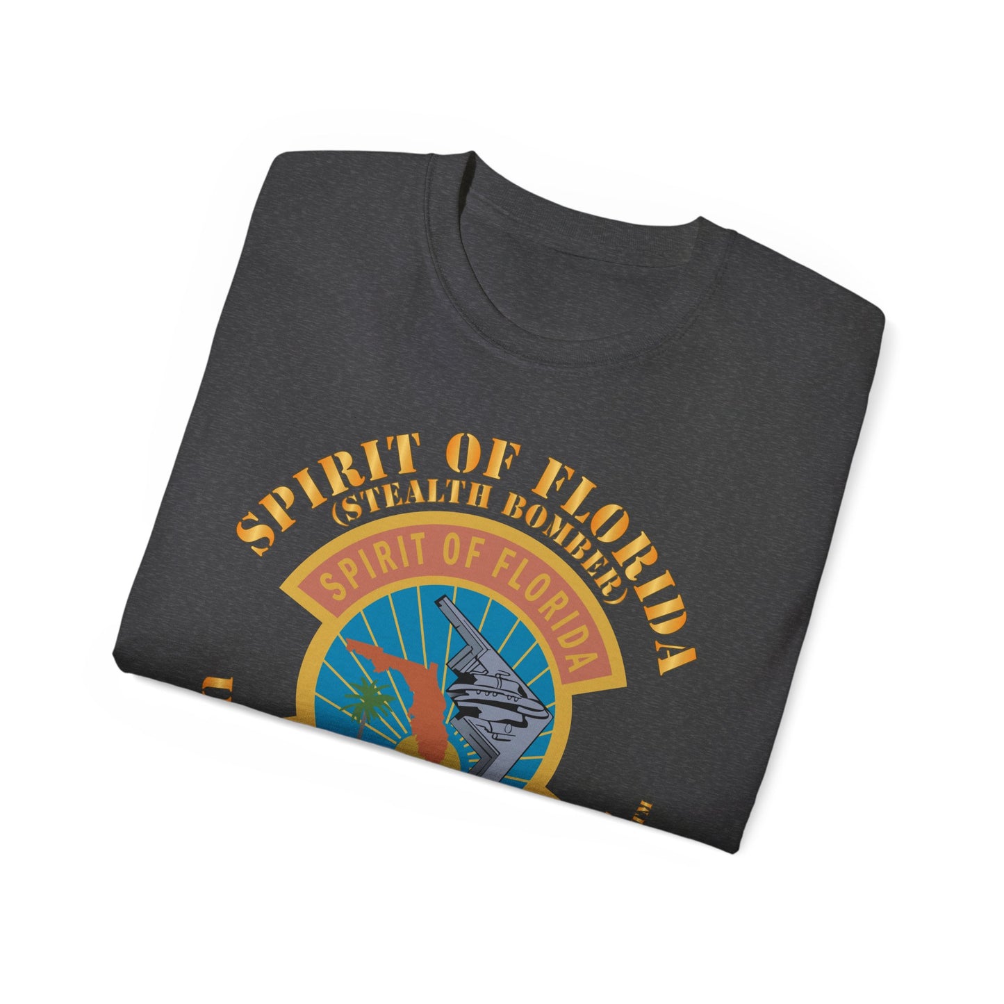 Unisex Ultra Cotton Tee - USAF - B2 - Spirit of Florida - Stealth Bomber X 300