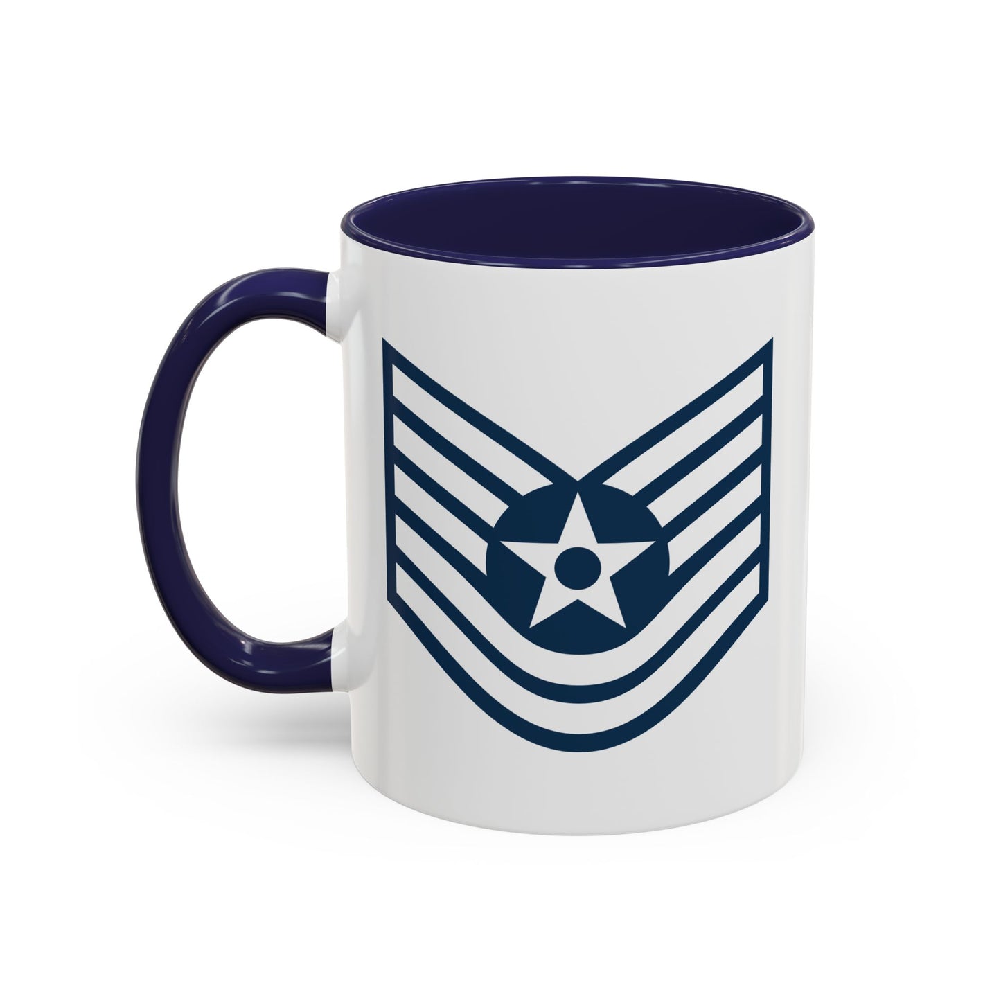 Accent Coffee Mug (11oz & 15oz) - USAF - Technical Sergeant (E6) - 2020
