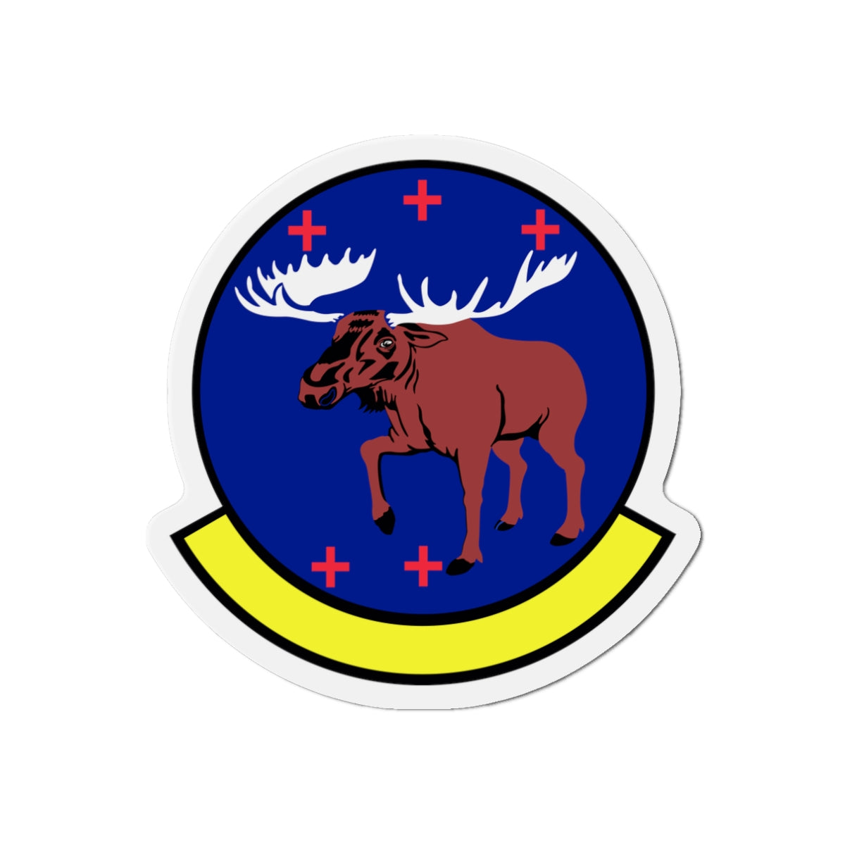 Die-Cut Magnet - USAF - 4th Healthcare Operations Sq wo txt X 300