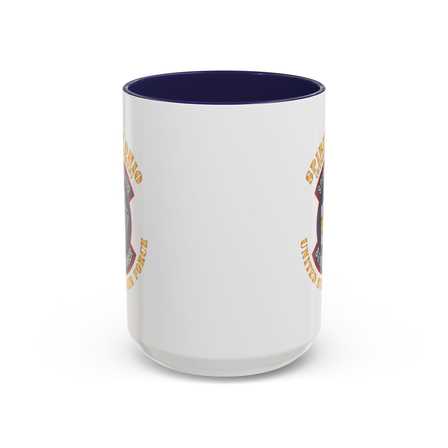 Accent Coffee Mug (11oz & 15oz) - USAF - B2 - Spirit of Ohio - Stealth Bomber X 300