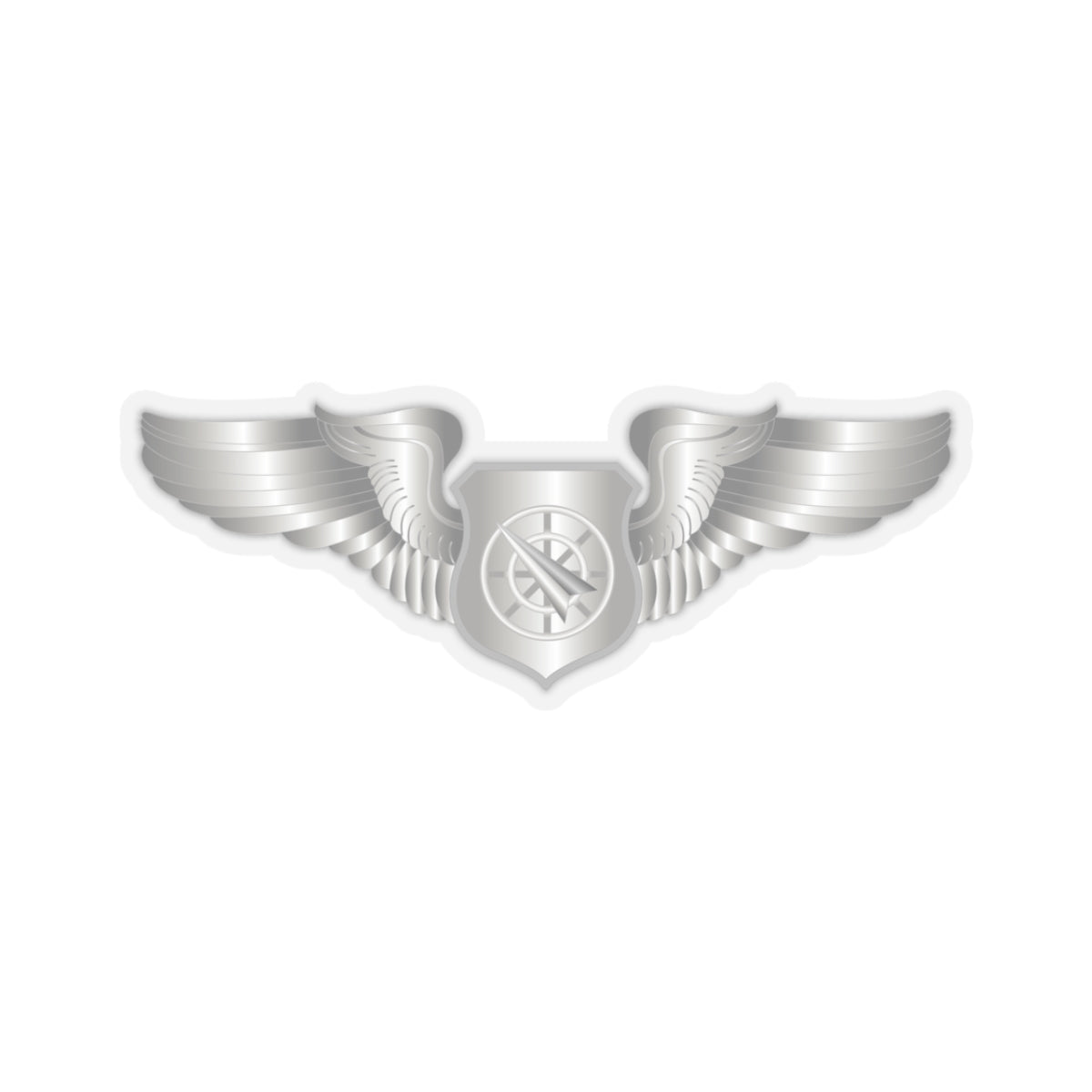 Kiss-Cut Stickers - USAF - Air Battle Manager - Basic Wings wo Txt