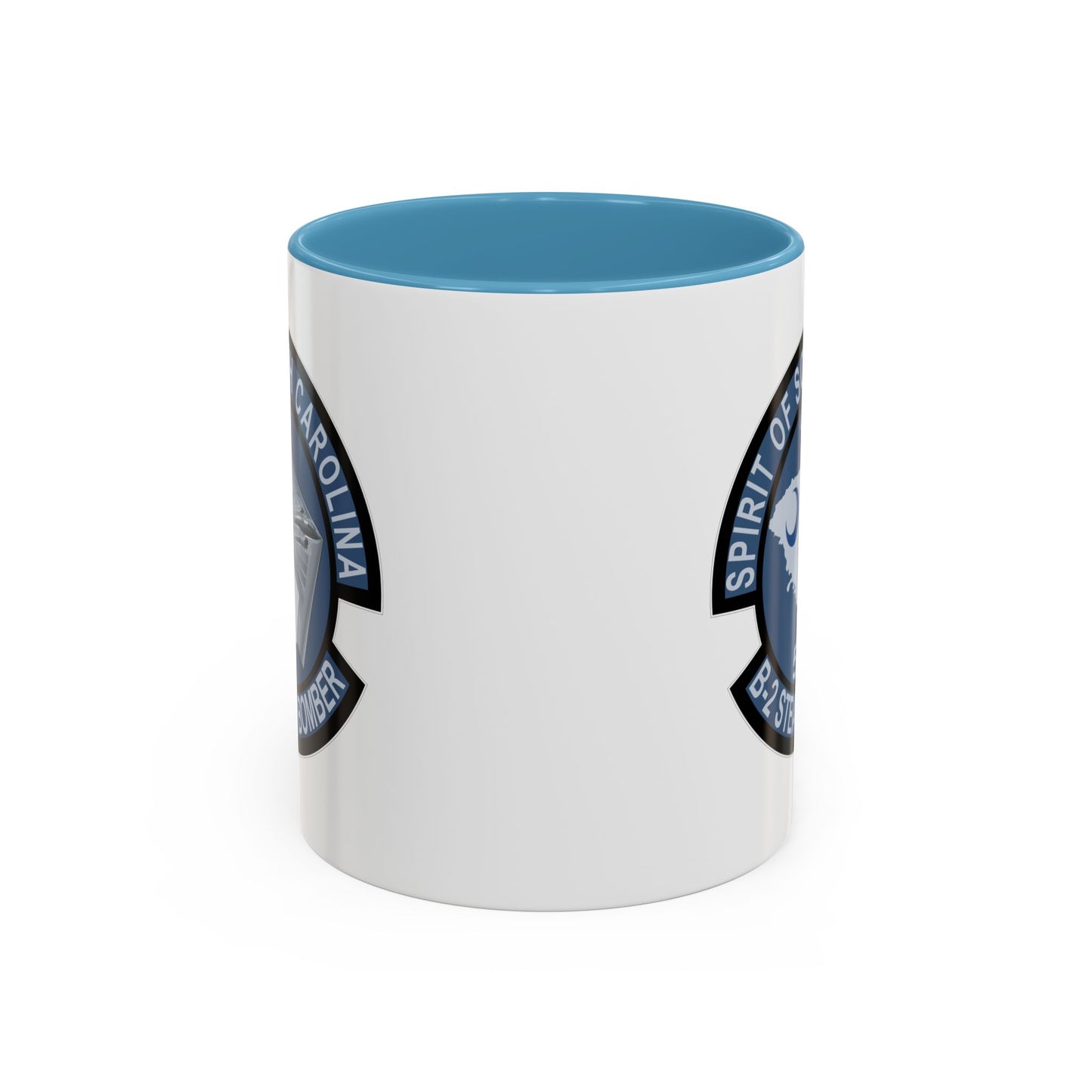 Accent Coffee Mug (11oz & 15oz) - USAF - B2 - Spirit of South Carolina Stealth Bomber wo Txt X 300