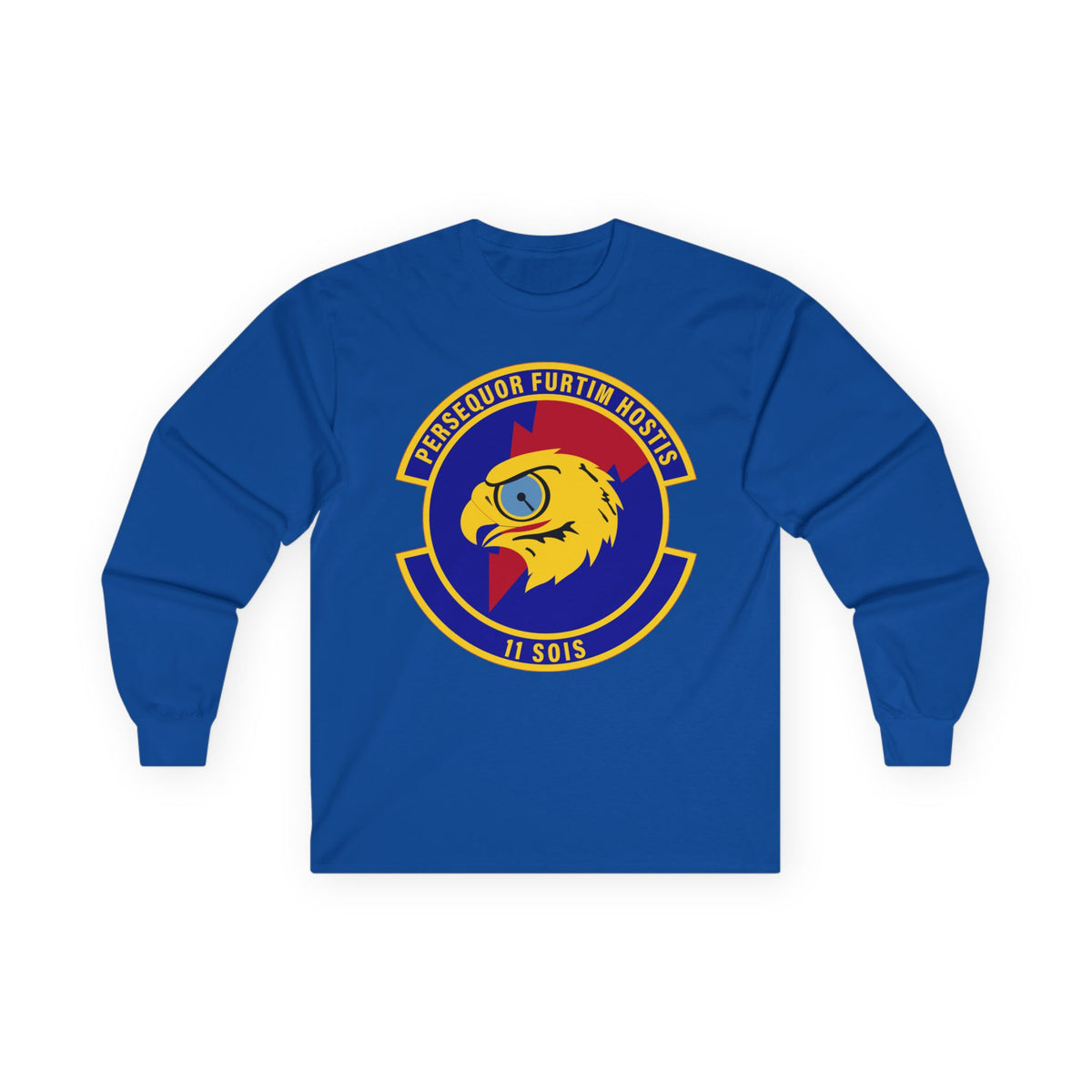 Unisex Ultra Cotton Long Sleeve Tee - USAF - 11th Special Operations Intelligence Sq wo txt X 300