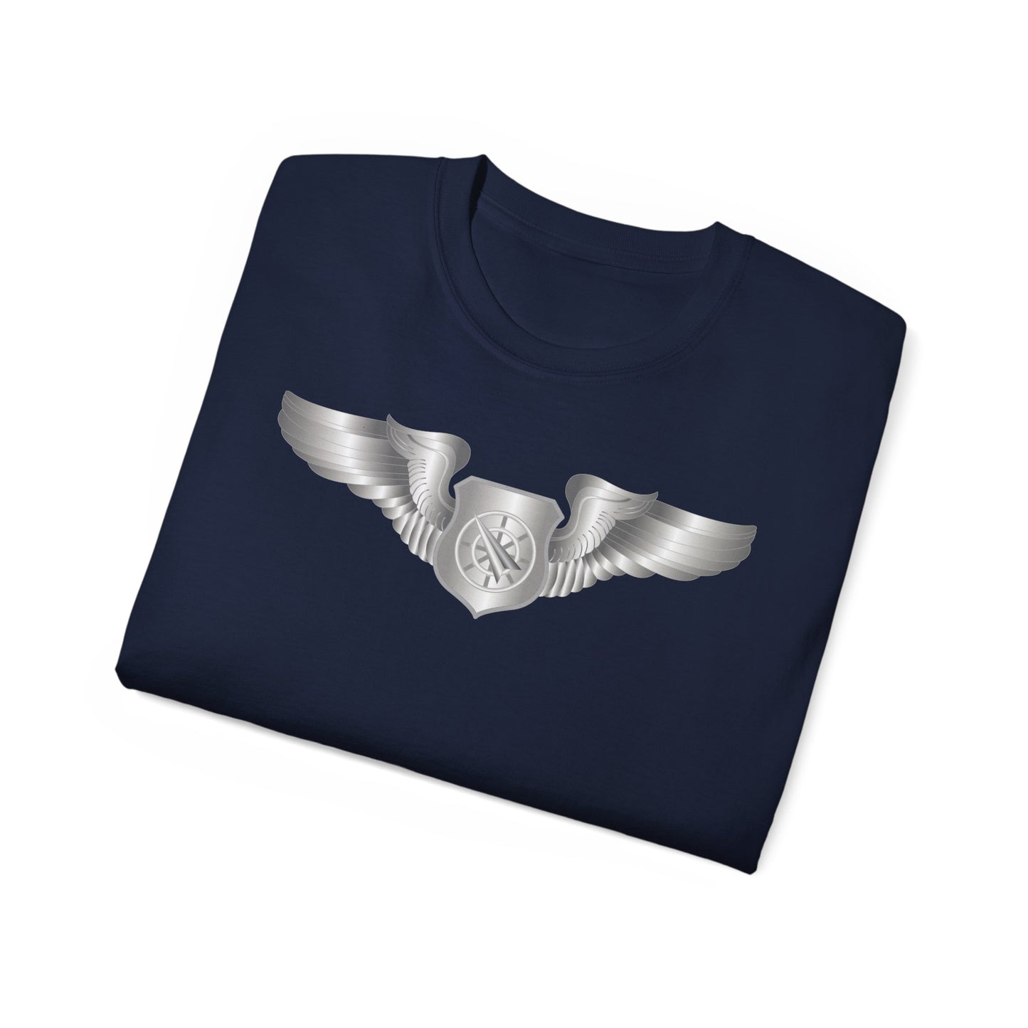 Unisex Ultra Cotton Tee - USAF - Air Battle Manager - Basic Wings wo Txt