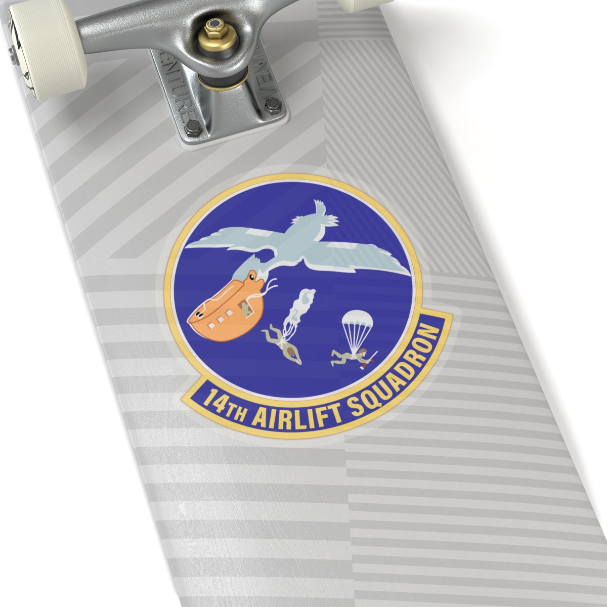 Kiss-Cut Stickers - USAF - 14th Airlift Squadron wo txt