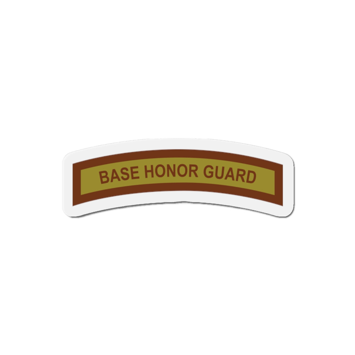 Die-Cut Magnet - USAF - Base Honor Guard Tab - V1
