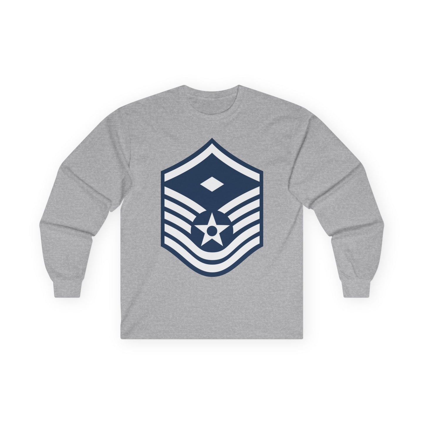 Unisex Ultra Cotton Long Sleeve Tee - USAF - First Sergeant (E7b) - 2020