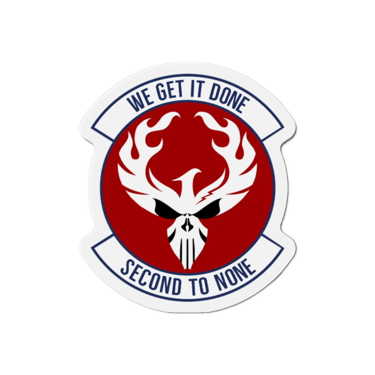 Die-Cut Magnet - USAF - 2d Audiovisual Squadron wo txt