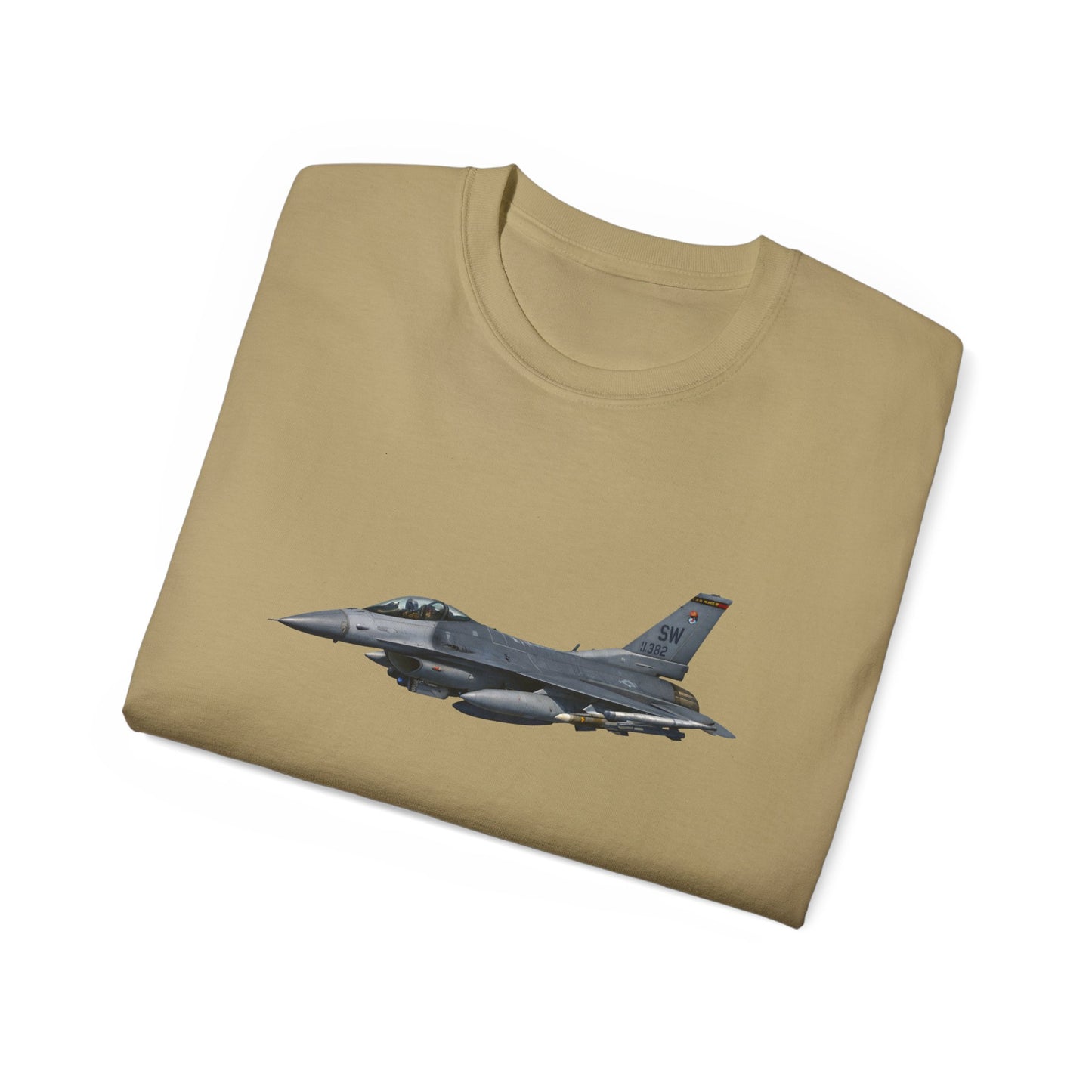 Unisex Ultra Cotton Tee - USAF - F-16 Fighting Falcon wo txt X 300
