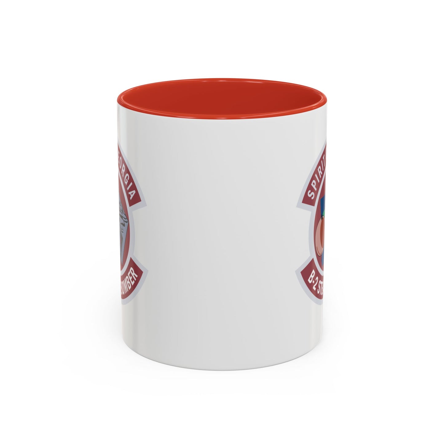 Accent Coffee Mug (11oz & 15oz) - USAF - B2 - Spirit of Georgia - Stealth Bomber wo txt X 300