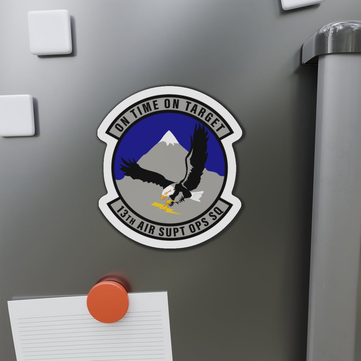 Die-Cut Magnet - USAF - 13th Air Support Operations Squadron wo txt