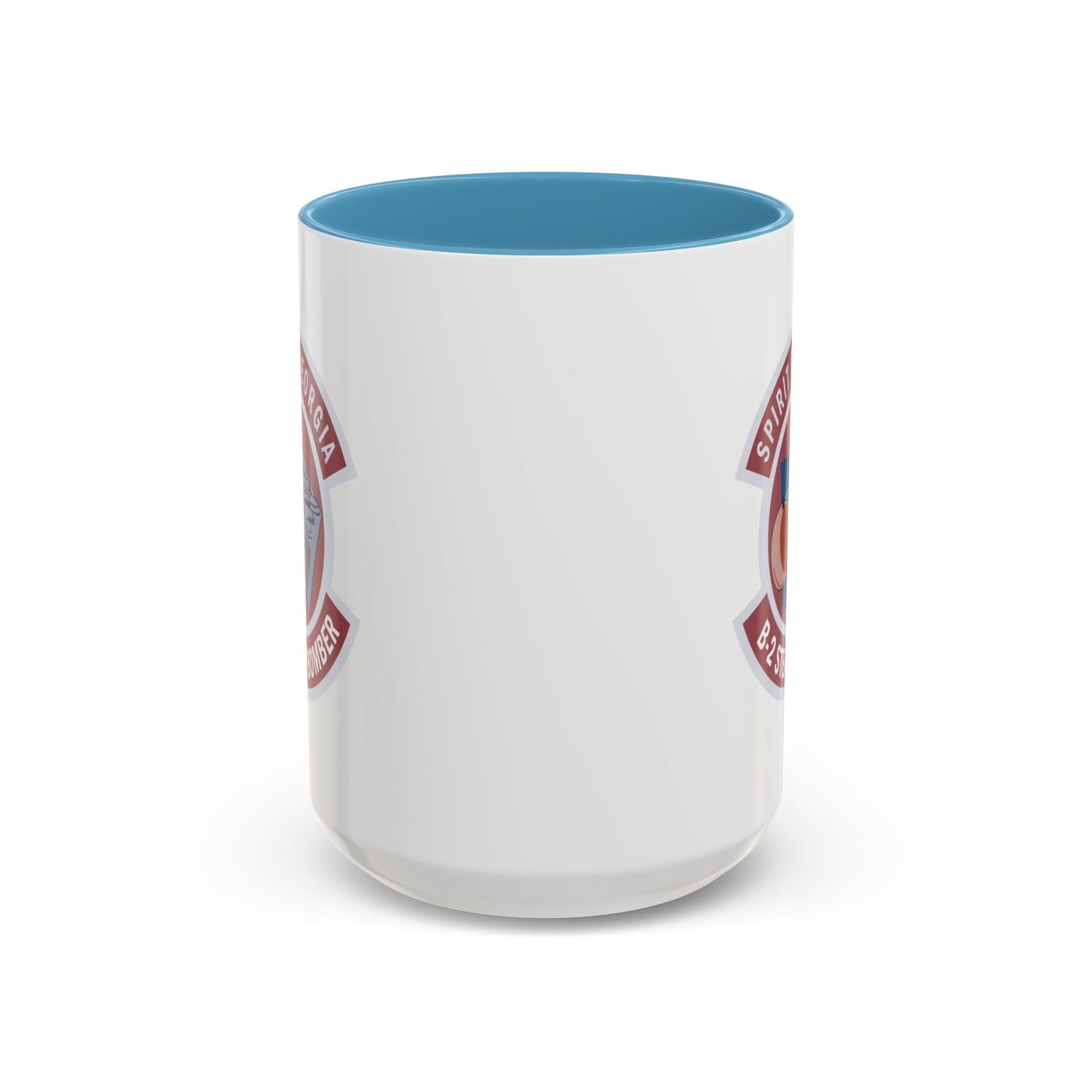 Accent Coffee Mug (11oz & 15oz) - USAF - B2 - Spirit of Georgia - Stealth Bomber wo txt X 300