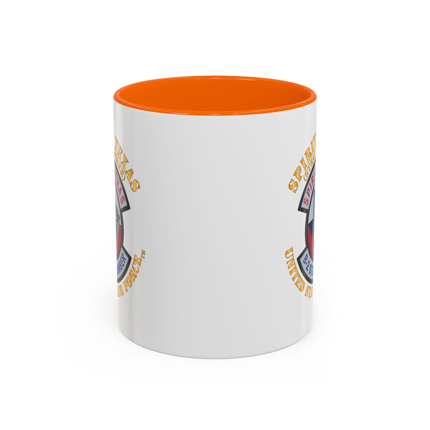 Accent Coffee Mug (11oz & 15oz) - USAF - B2 - Spirit of Texas - Stealth Bomber X 300