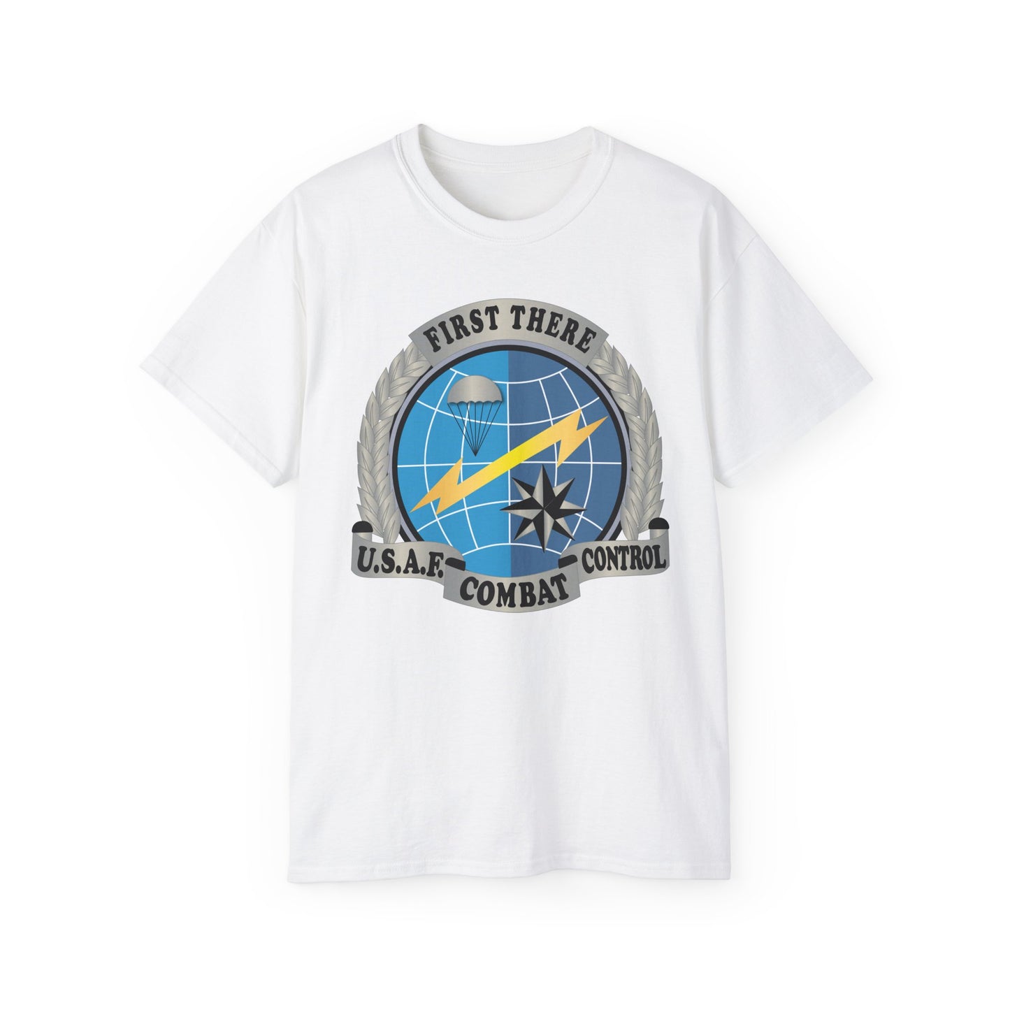 Unisex Ultra Cotton Tee - USAF - Combat Controller Badge No Txt  X 300