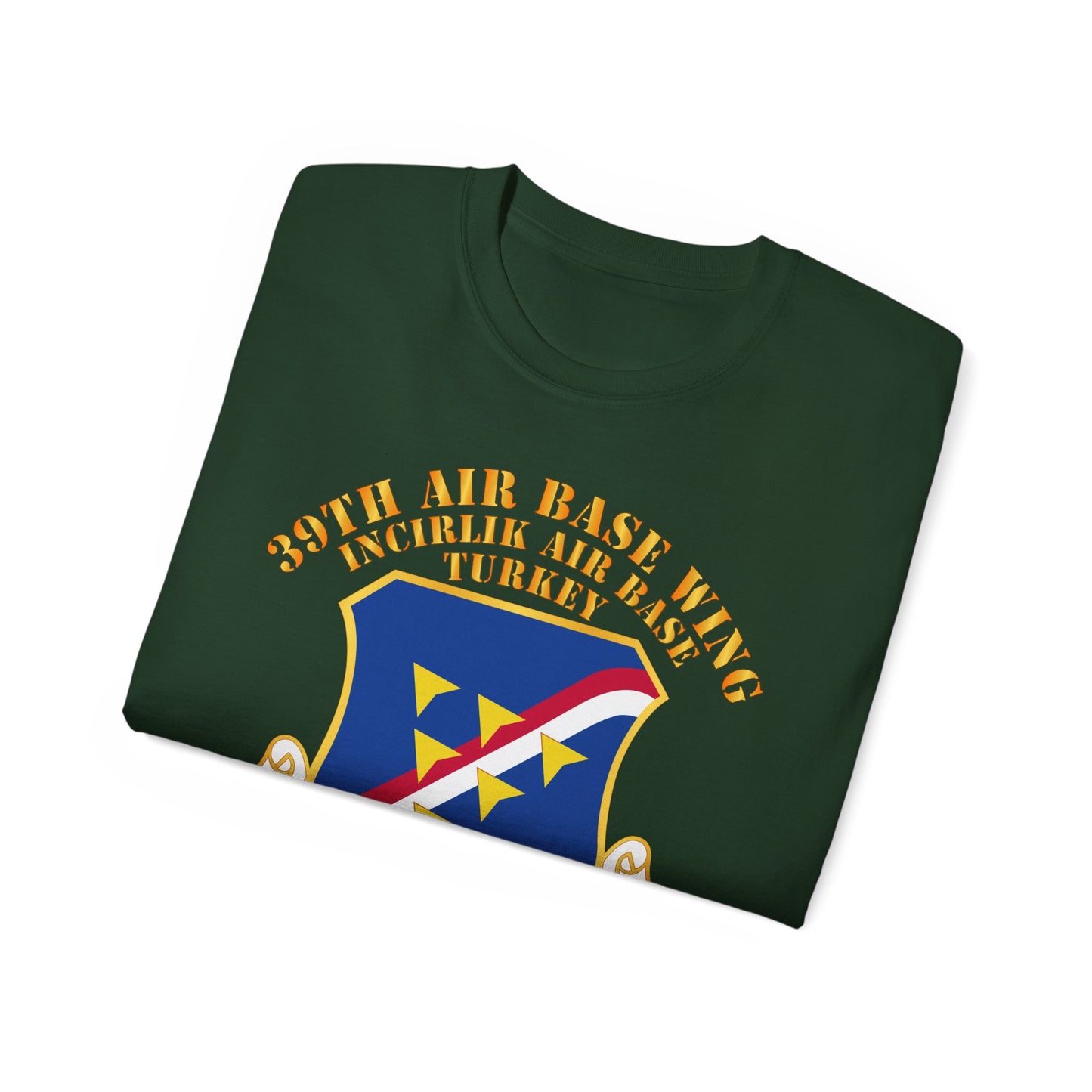 Unisex Ultra Cotton Tee - USAF - 39th Airbase Wing - 3rd AF - Incirlik Air Base - Turkey