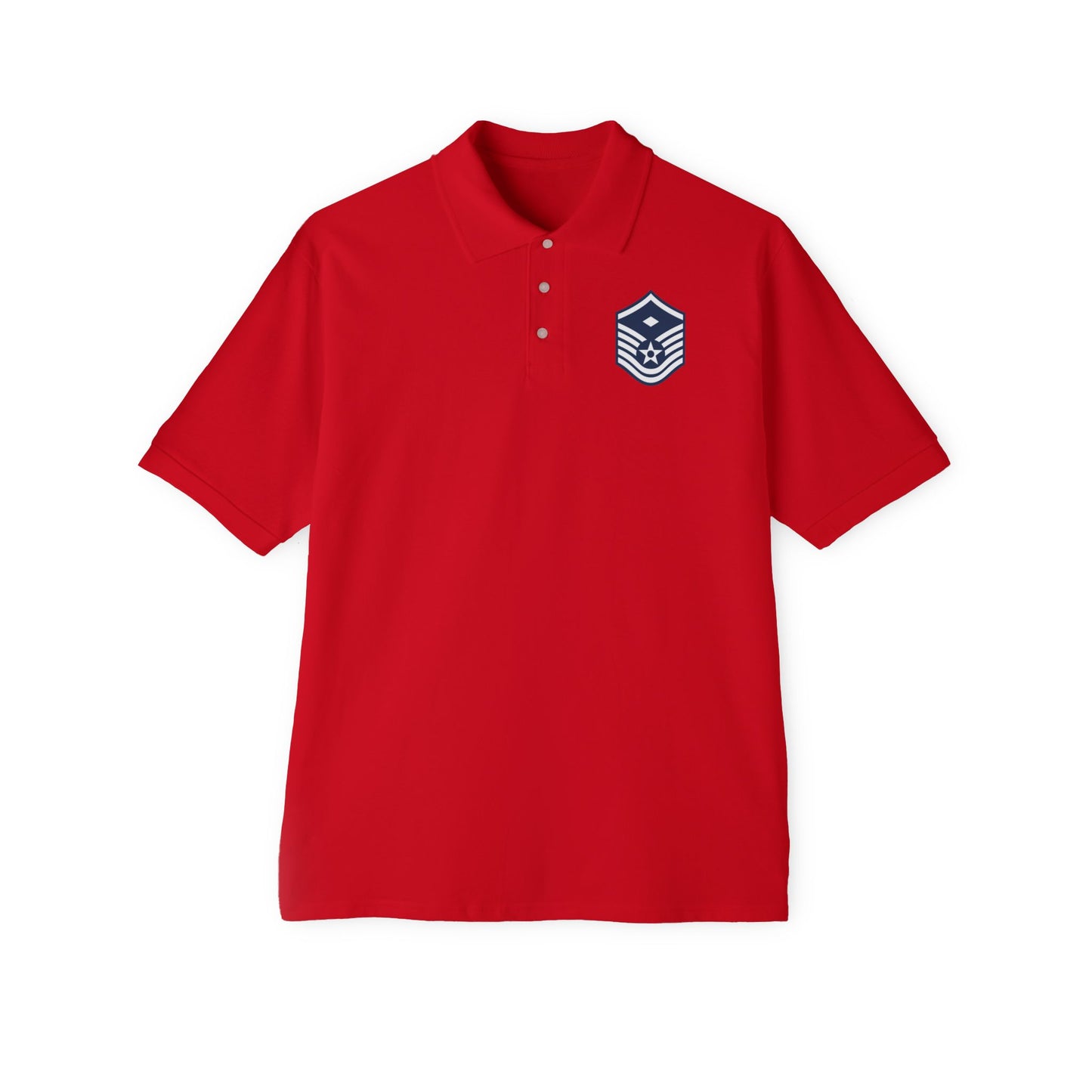 Men's Piqué Polo - USAF - First Sergeant (E7b) - 2020