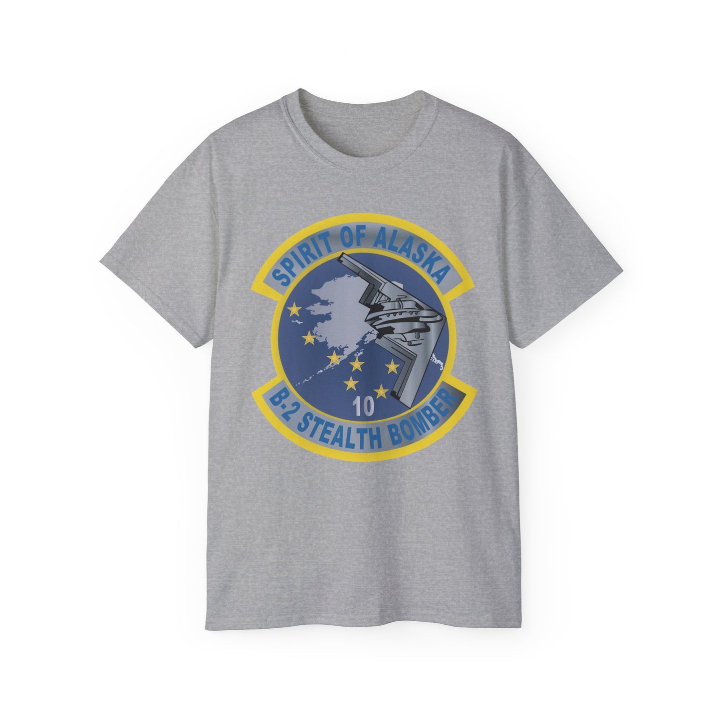 Unisex Ultra Cotton Tee - USAF - B2 - Spirit of Alaska - Stealth Bomber wo txt X 300
