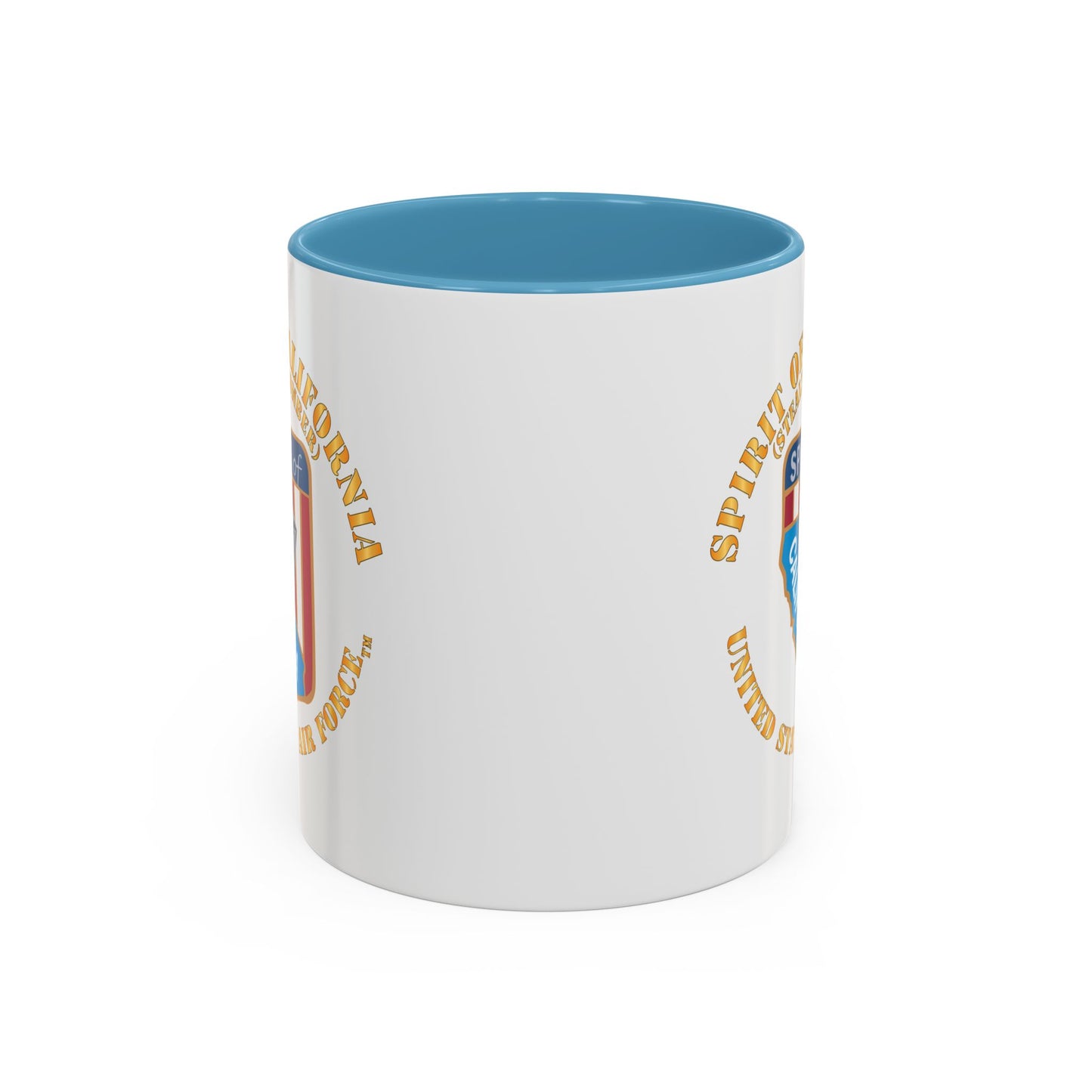 Accent Coffee Mug (11oz & 15oz) - USAF - B2 - Spirit of California - Stealth Bomber X 300