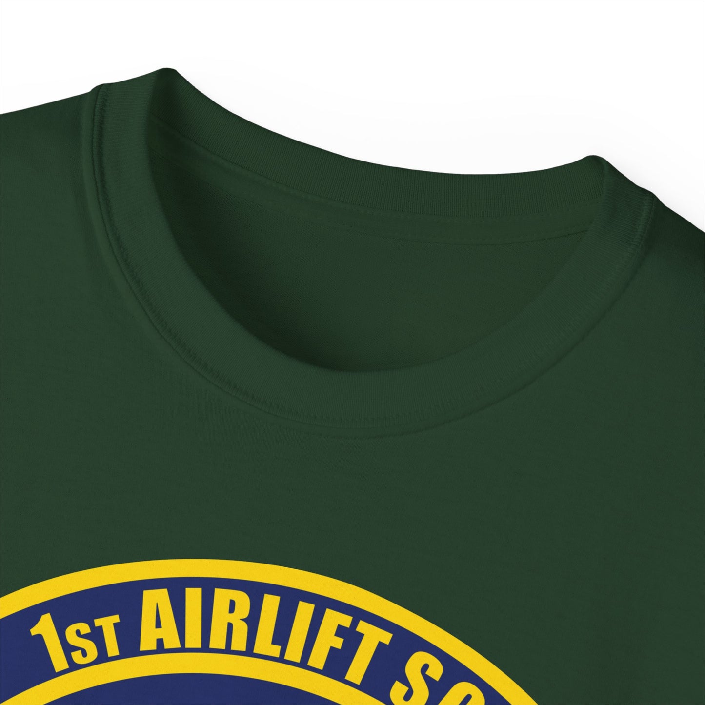 Unisex Ultra Cotton Tee - USAF - 1st Airlift Squadron wo txt X 300
