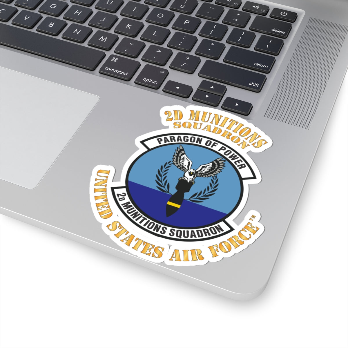 Kiss-Cut Stickers - USAF - 2nd Munitions Squadron