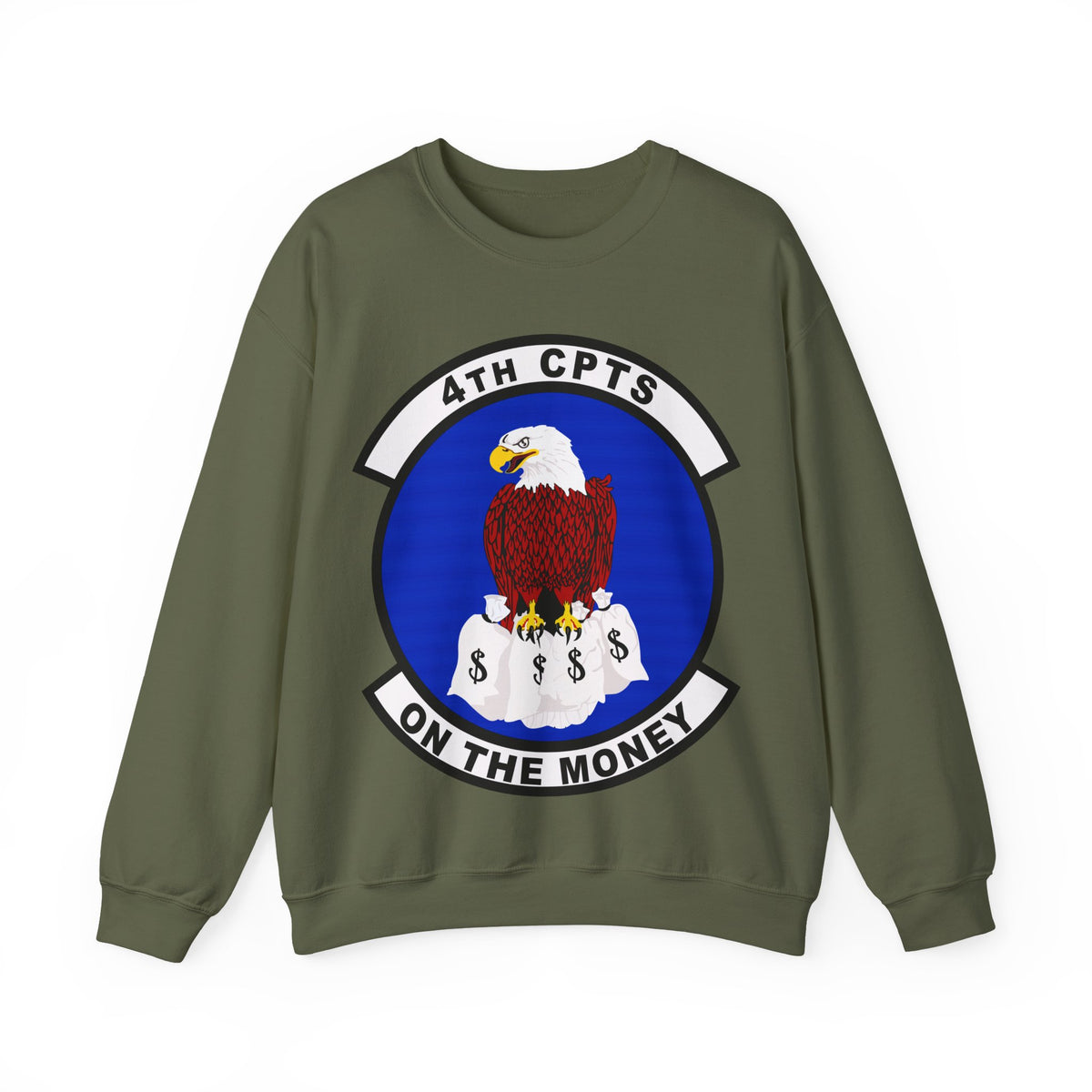 Crewneck Sweatshirt - USAF - 4th Comptroller Squadron wo txt X 300