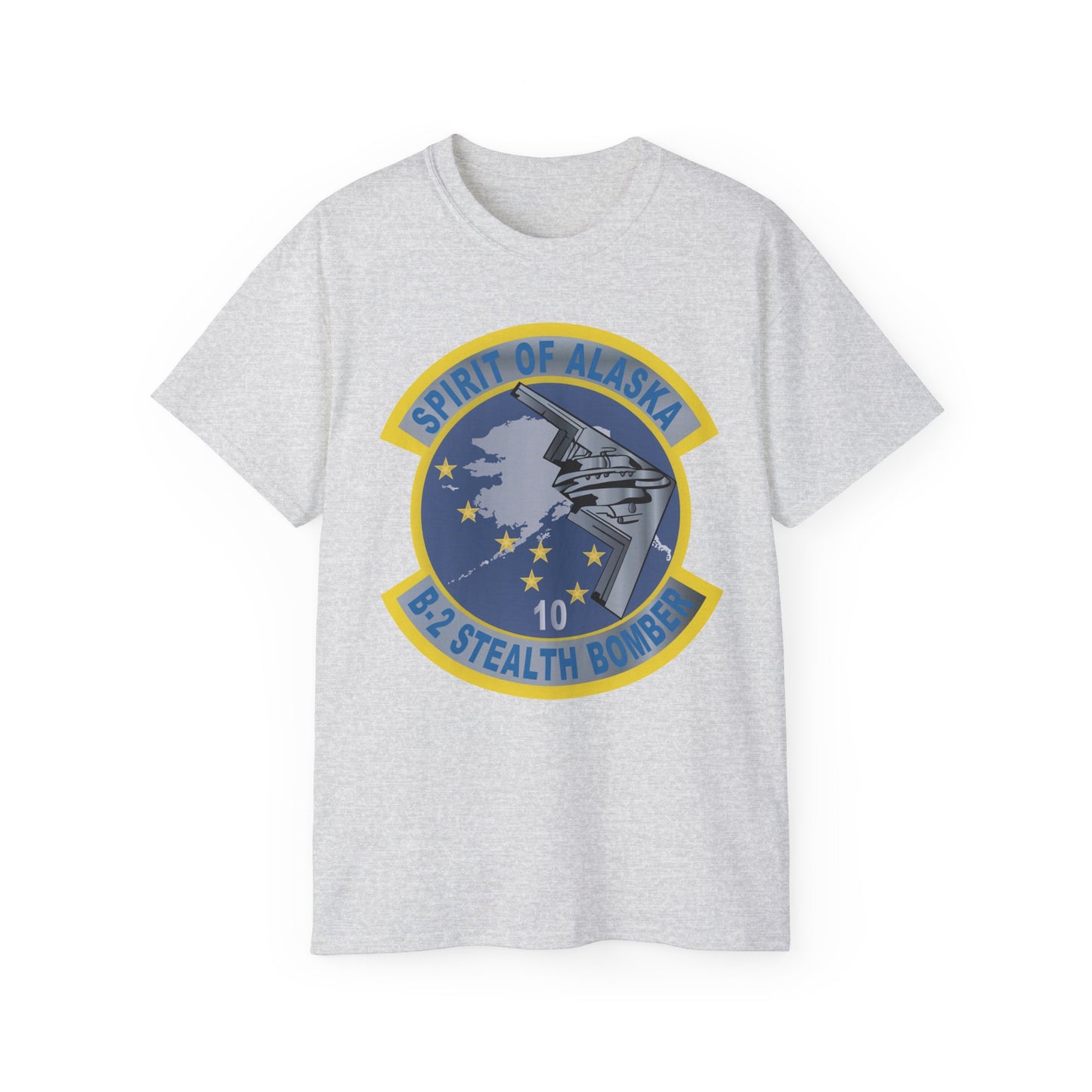Unisex Ultra Cotton Tee - USAF - B2 - Spirit of Alaska - Stealth Bomber wo txt X 300