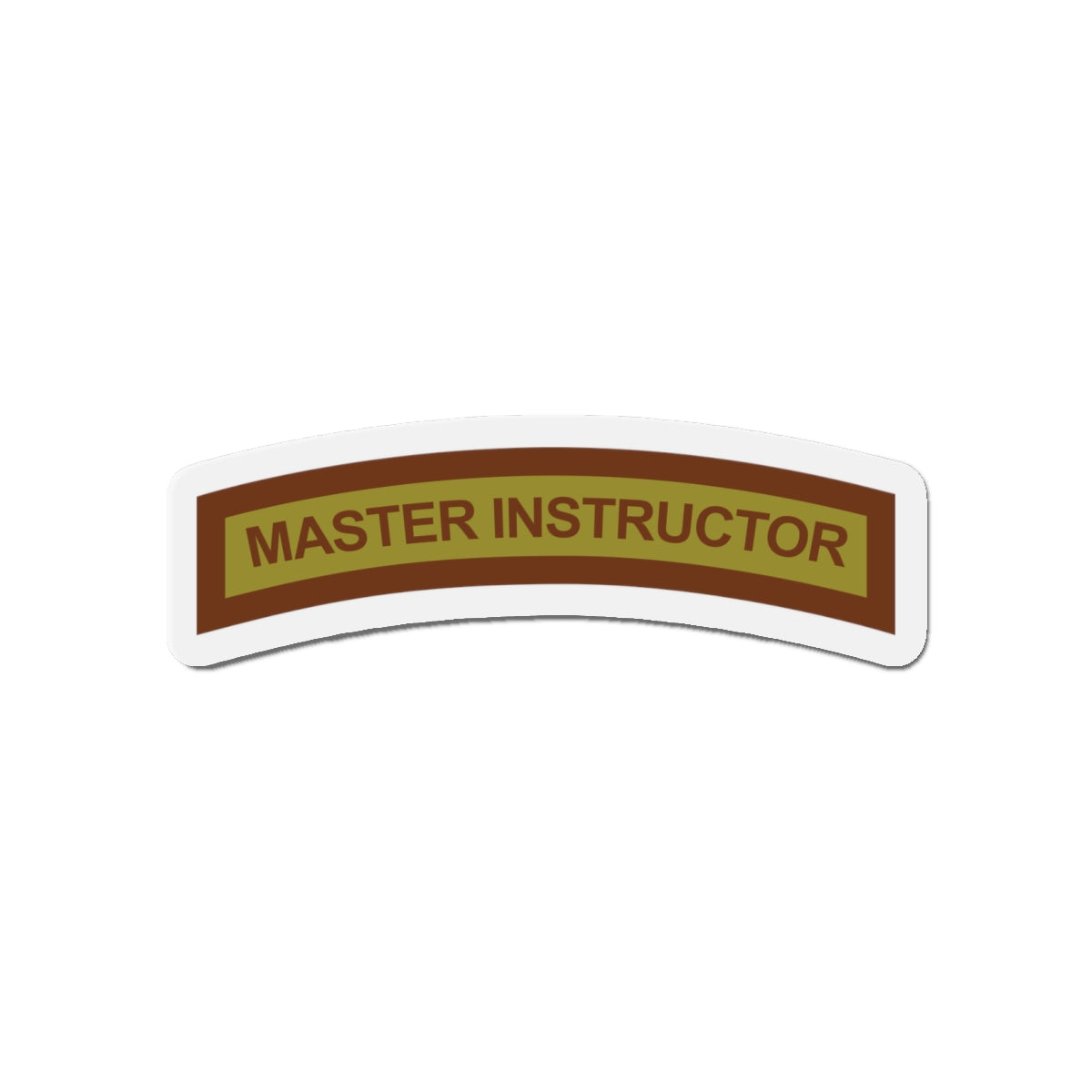Die-Cut Magnet - USAF - Master Instructor Tab