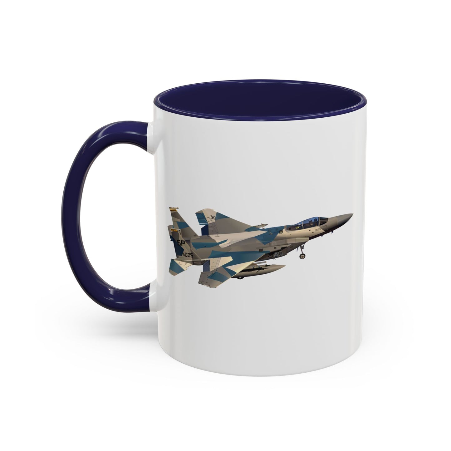 Accent Coffee Mug (11oz & 15oz) - USAF - F15 Eagle wo txt