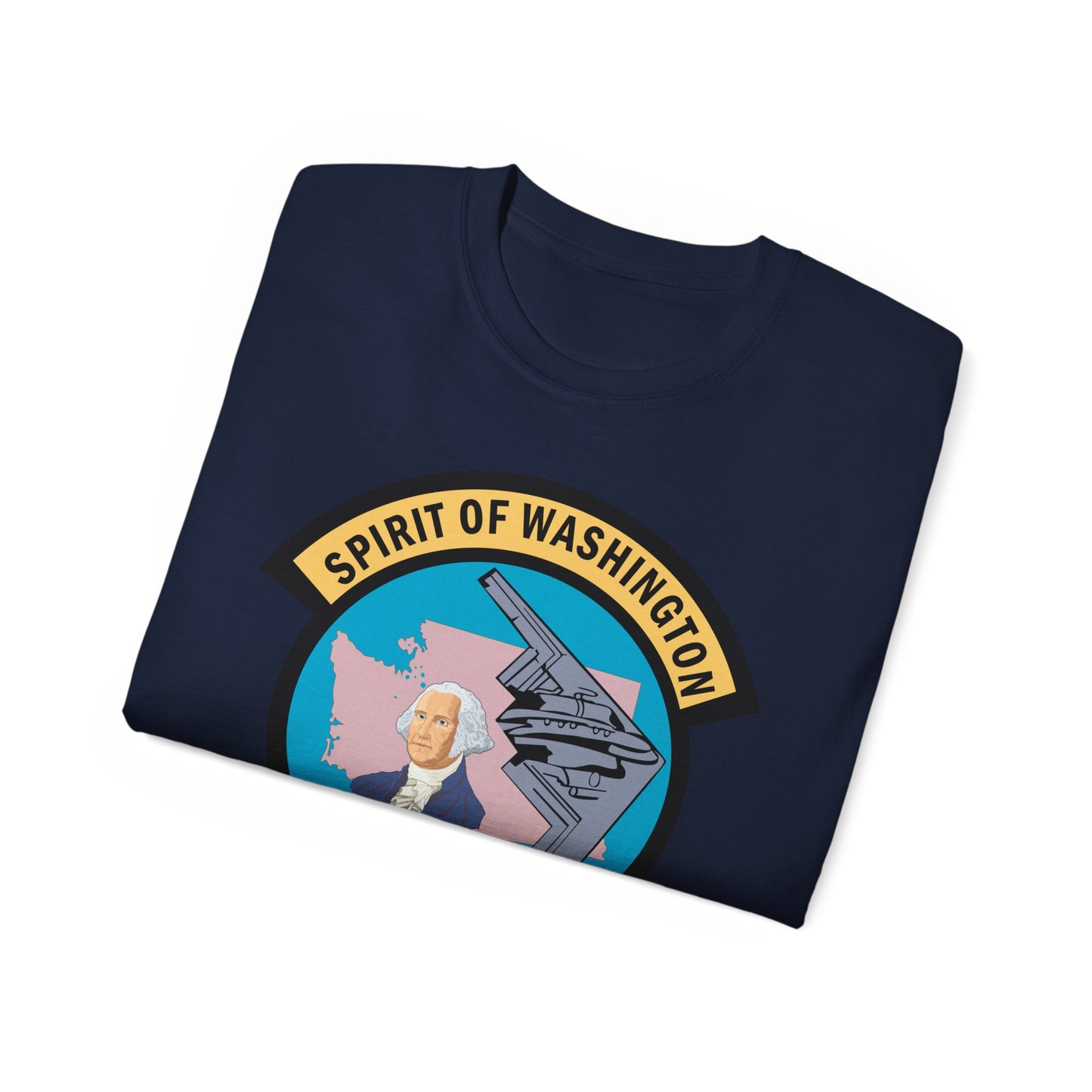 Unisex Ultra Cotton Tee - USAF - B2 - Spirit of Washington - Stealth Bomber wo txt X 300