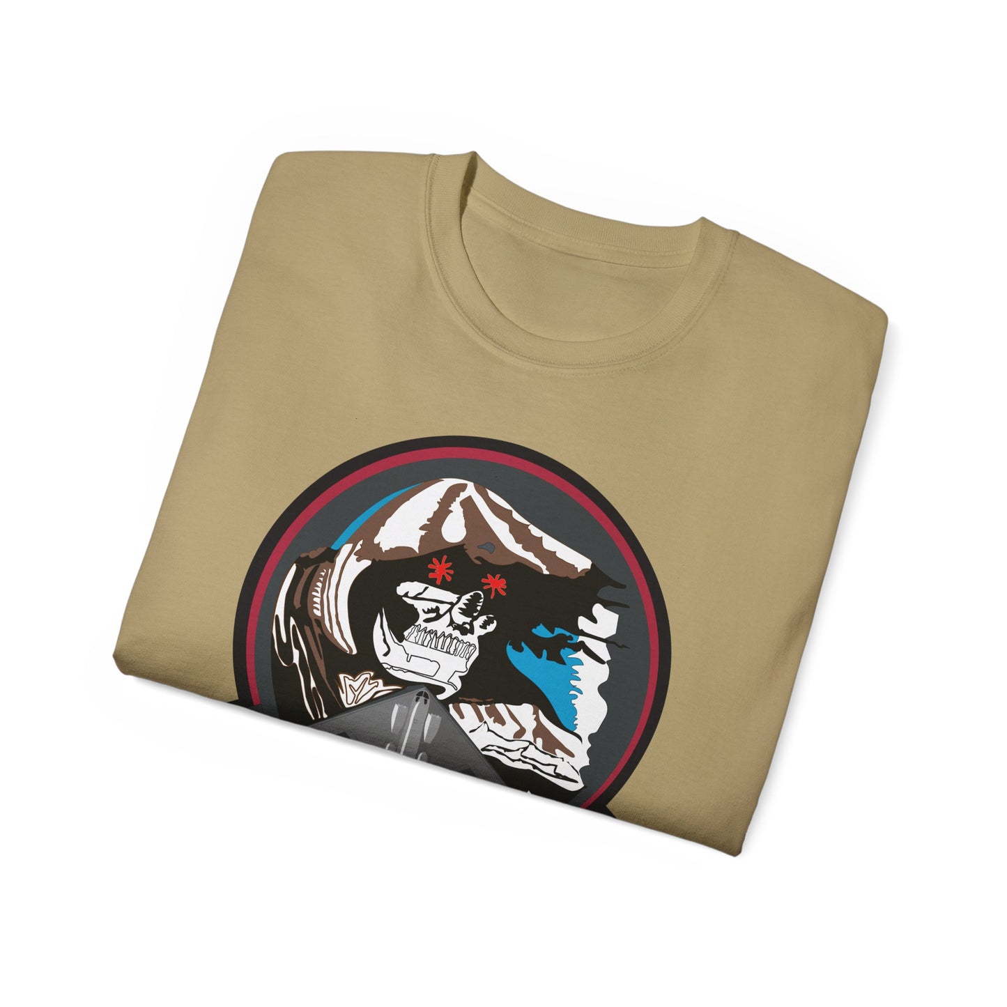 Unisex Ultra Cotton Tee - USAF - B2 - Grim Reaper - Stealth Bomber wo txt X 300