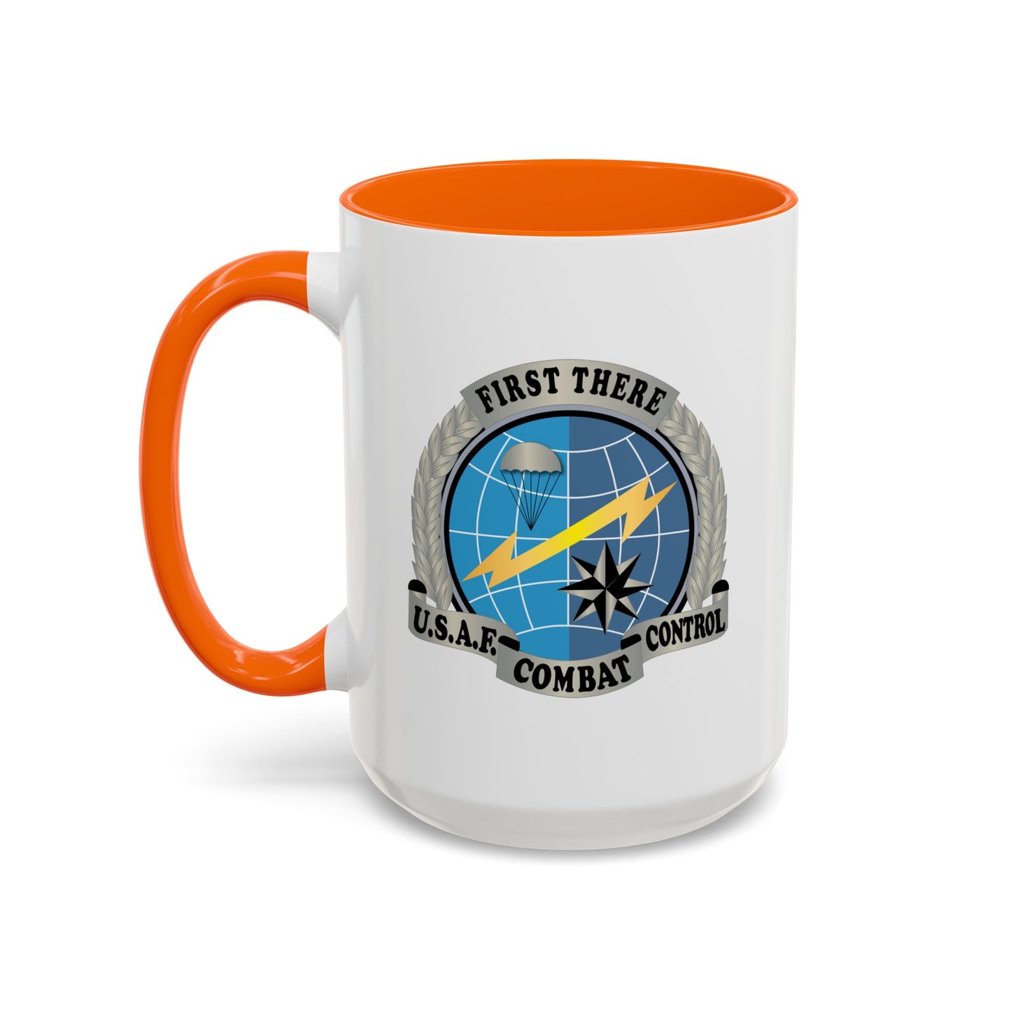 Accent Coffee Mug (11oz & 15oz) - USAF - Combat Controller Badge No Txt  X 300