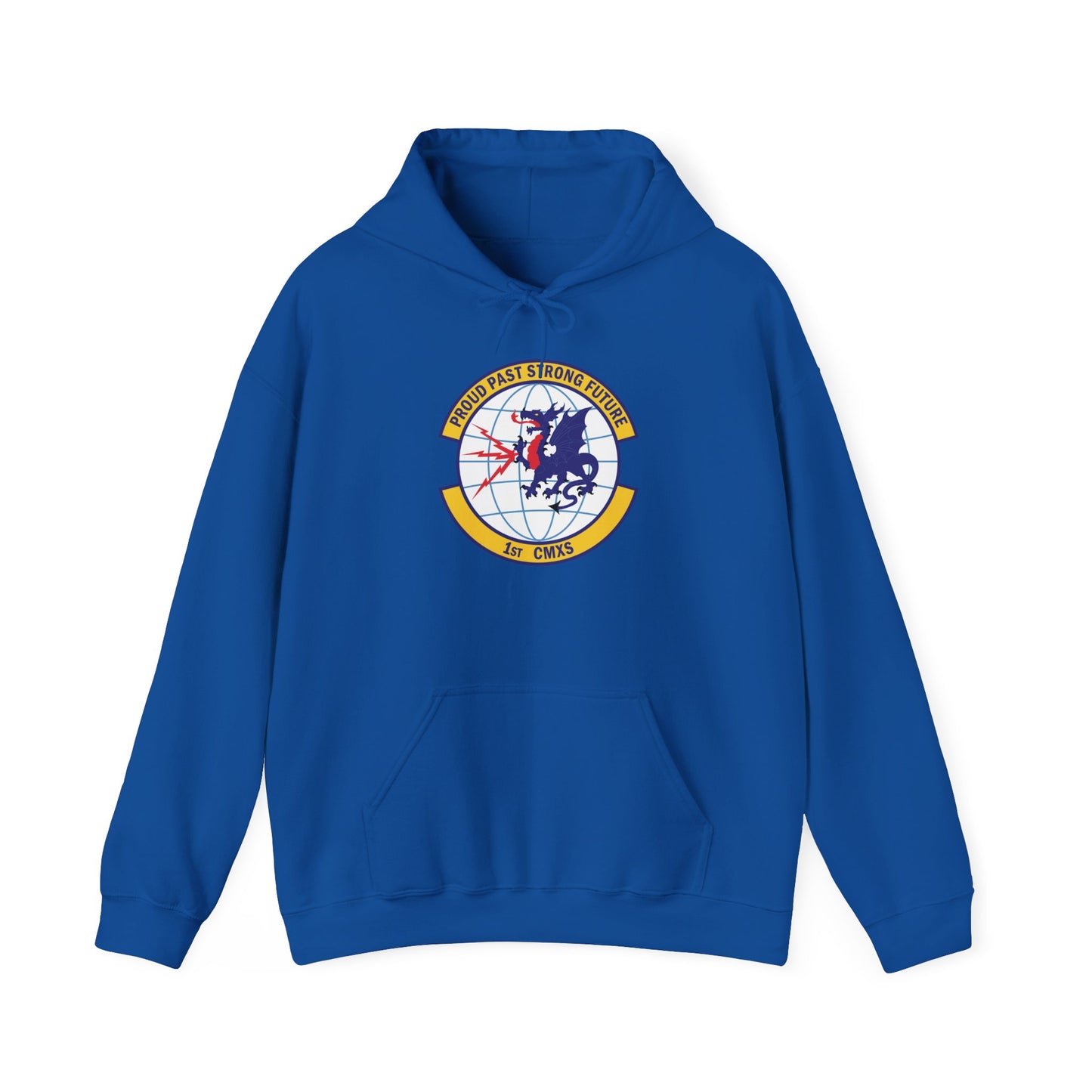Unisex Heavy Blend Hooded Sweatshirt -USAF - 1st Communications Maintenance Squadron(USAFE) wo txt