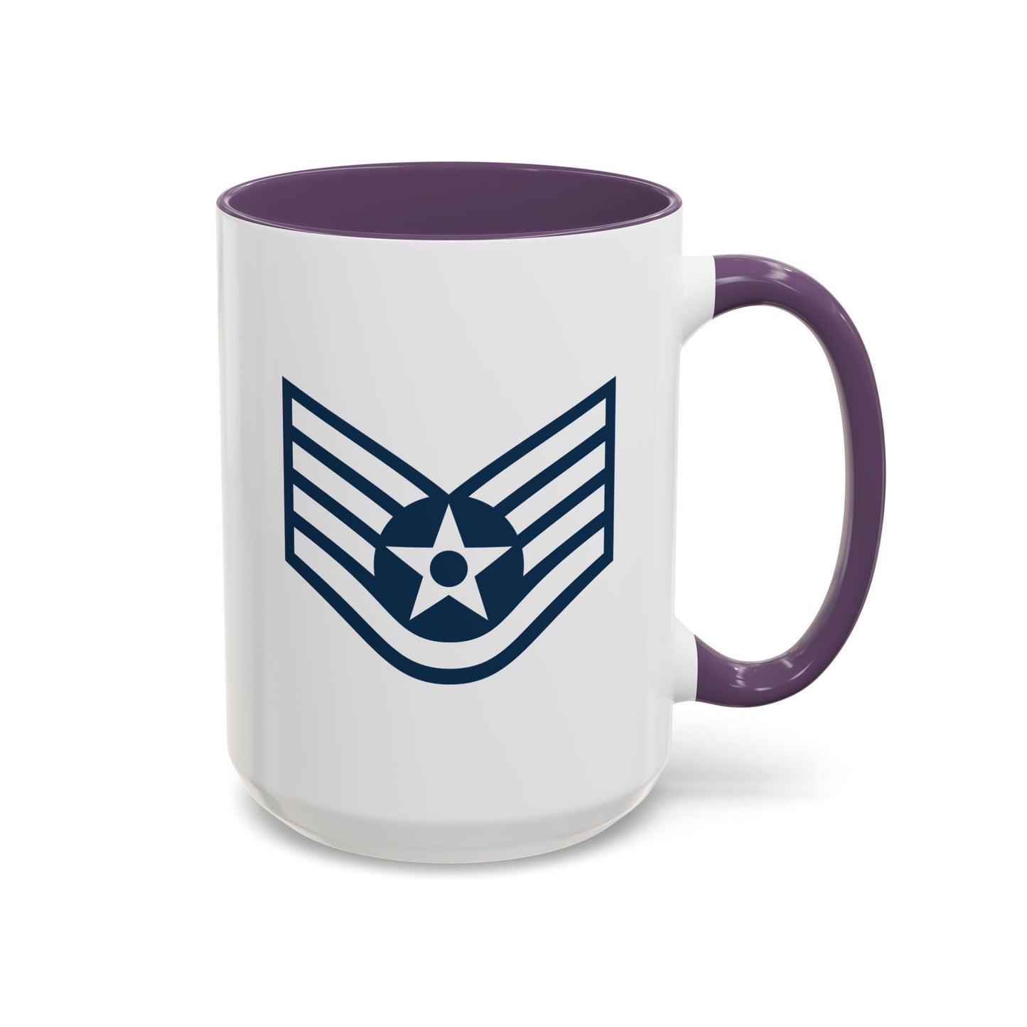 Accent Coffee Mug (11oz & 15oz) - USAF - Staff Sergeant (E5) - 2020