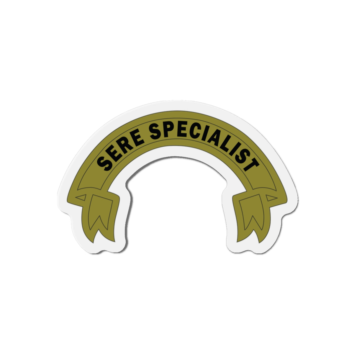Die-Cut Magnet - USAF - SERE Specialist Tab