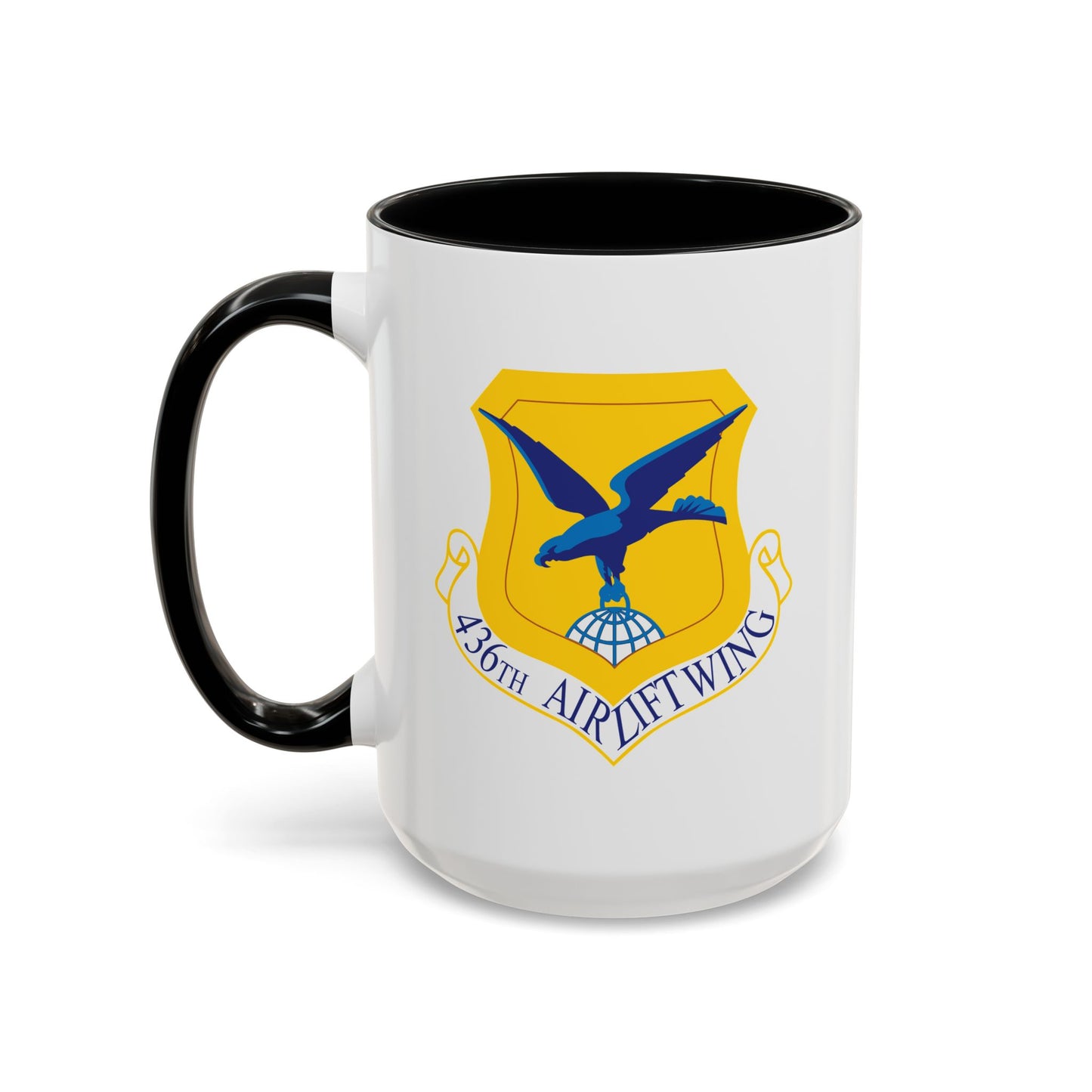 Accent Coffee Mug (11oz & 15oz) - USAF - 436th Airlift Wing wo Txt X 300